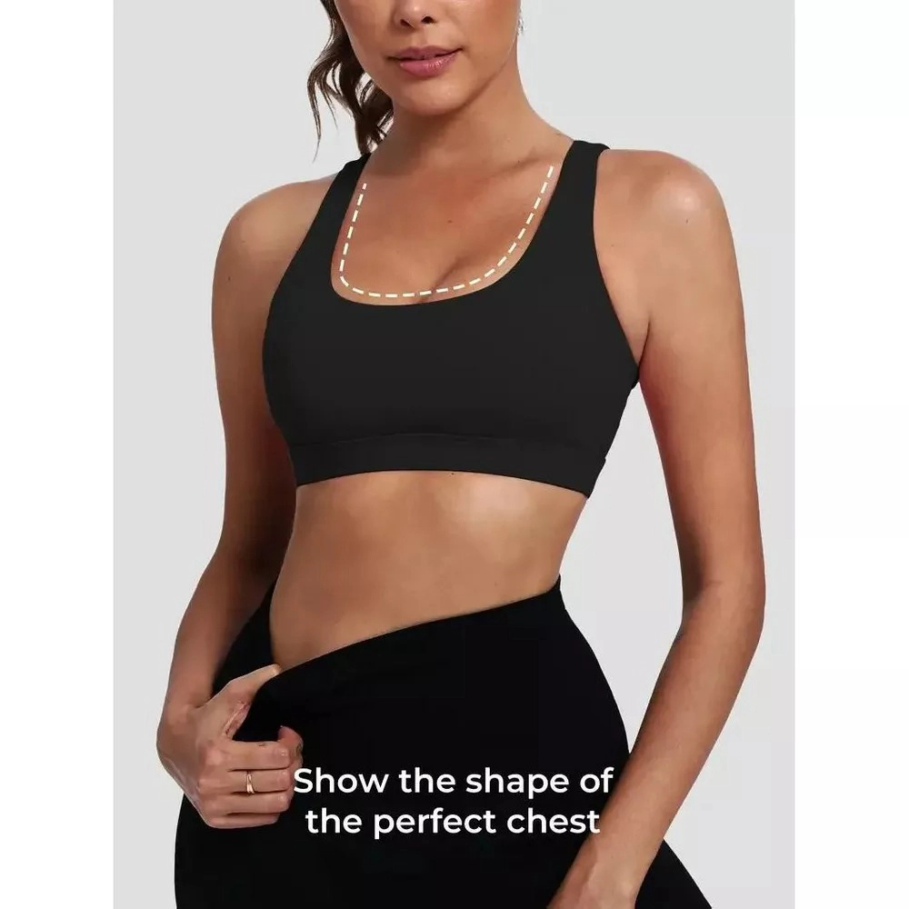Sol Living Womens Sports Bra with Medium Support