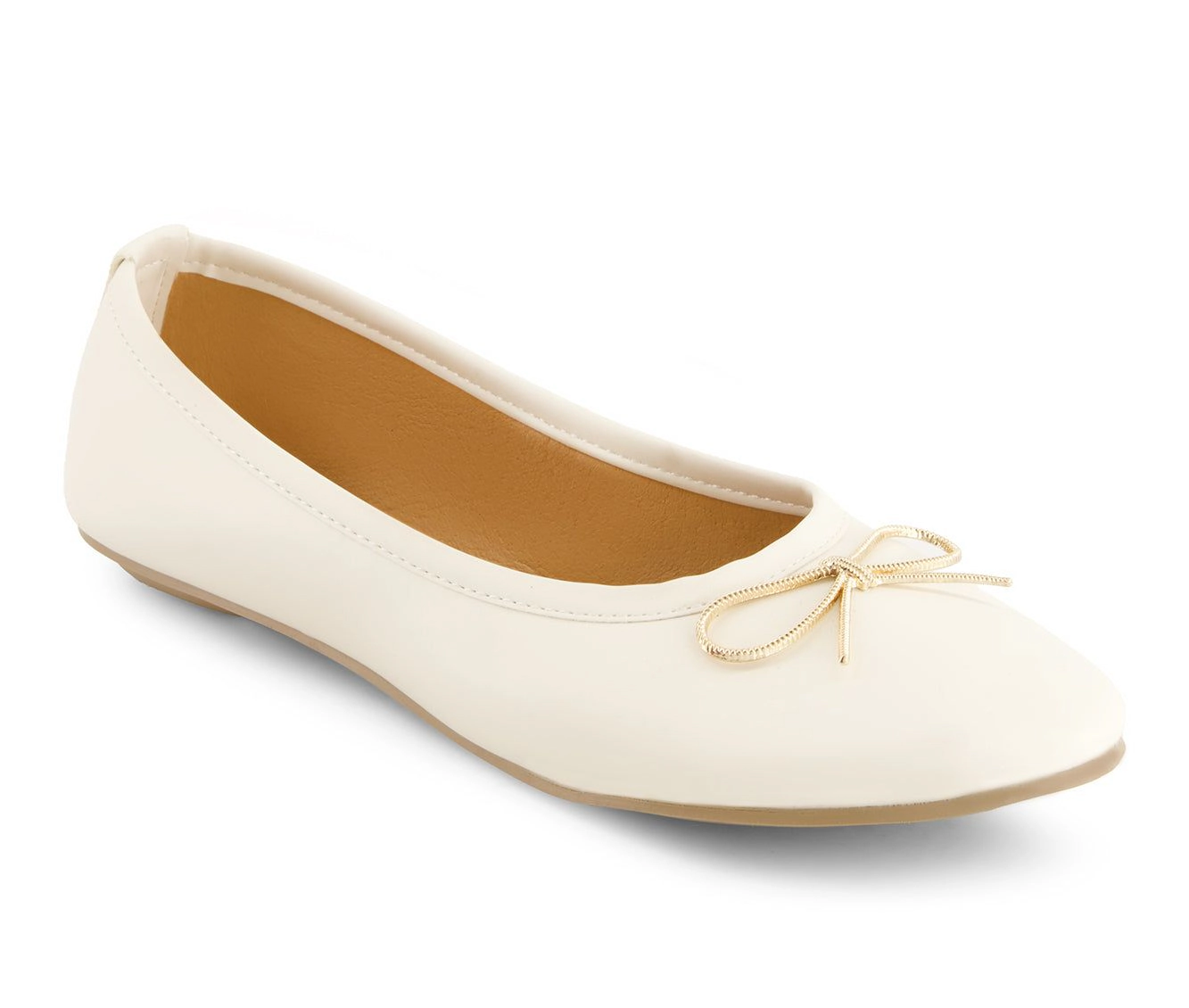 Andrea Womens Pointed Toe Ballerinas