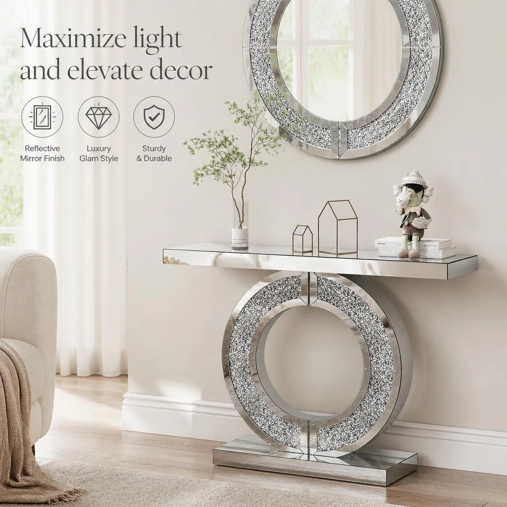 GOODSILO Slim Narrow Entryway Console Table