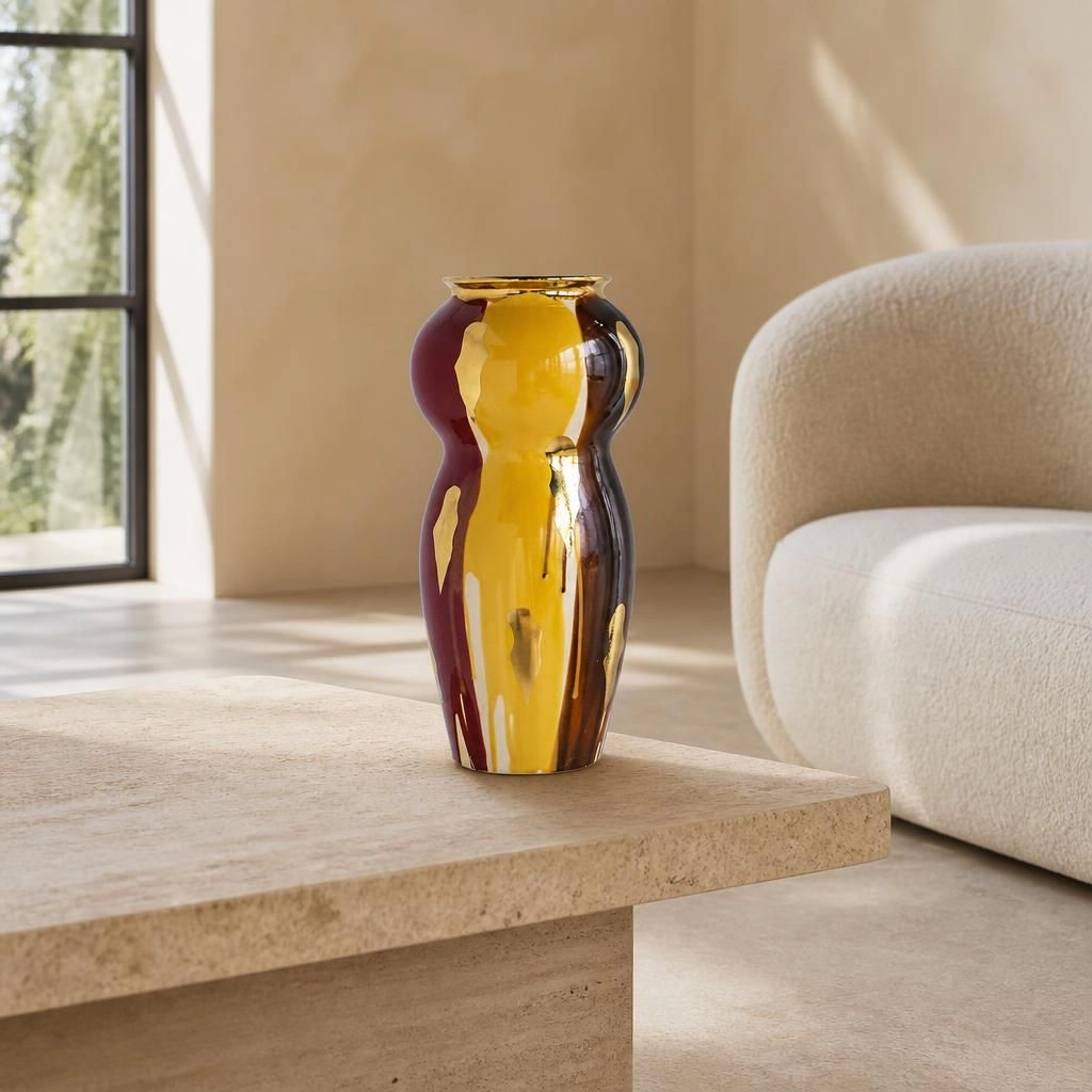 Toemoa Decorative Ceramic Standing Planter