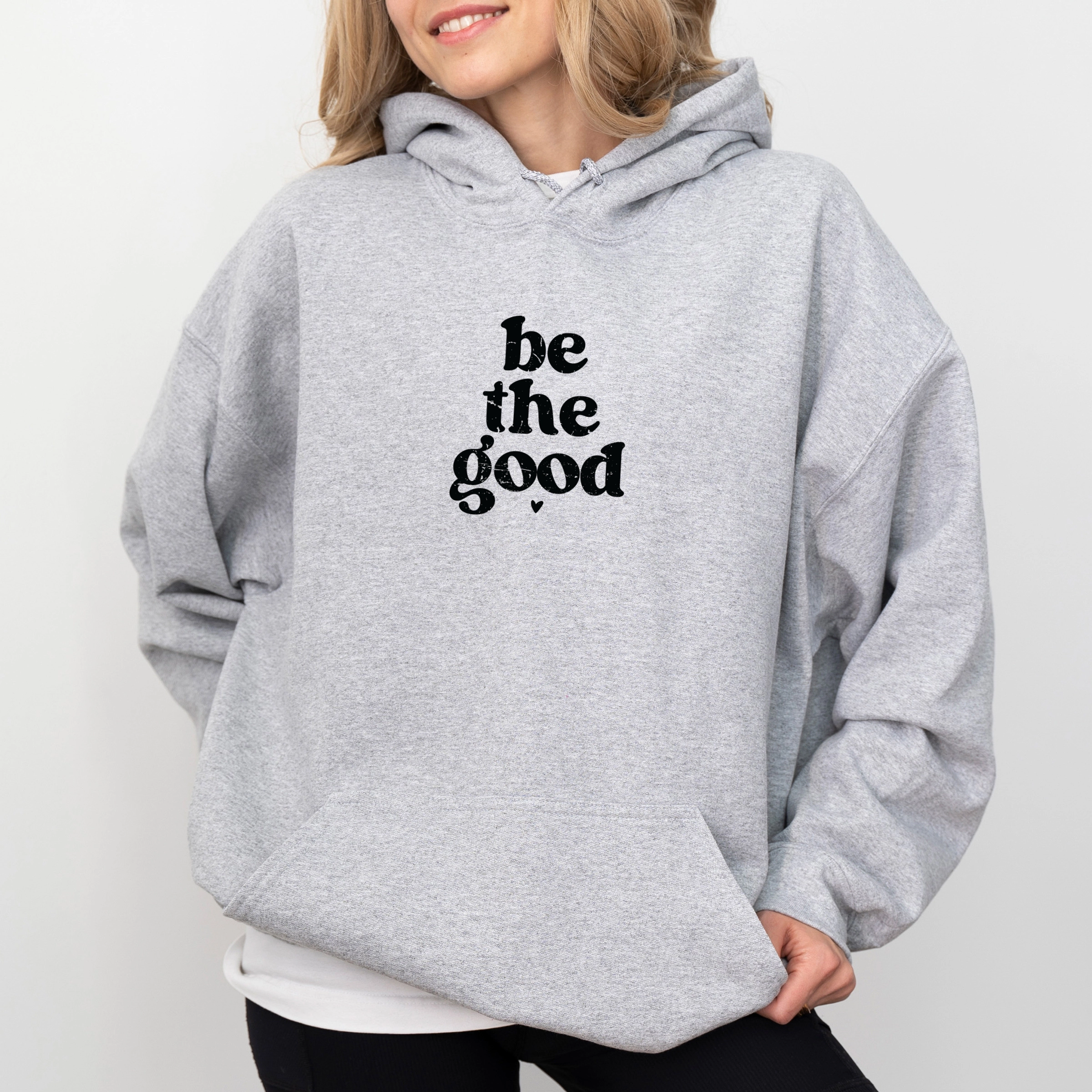Simply Sage Market - Be The Good Heart Women's Graphic Hoodie