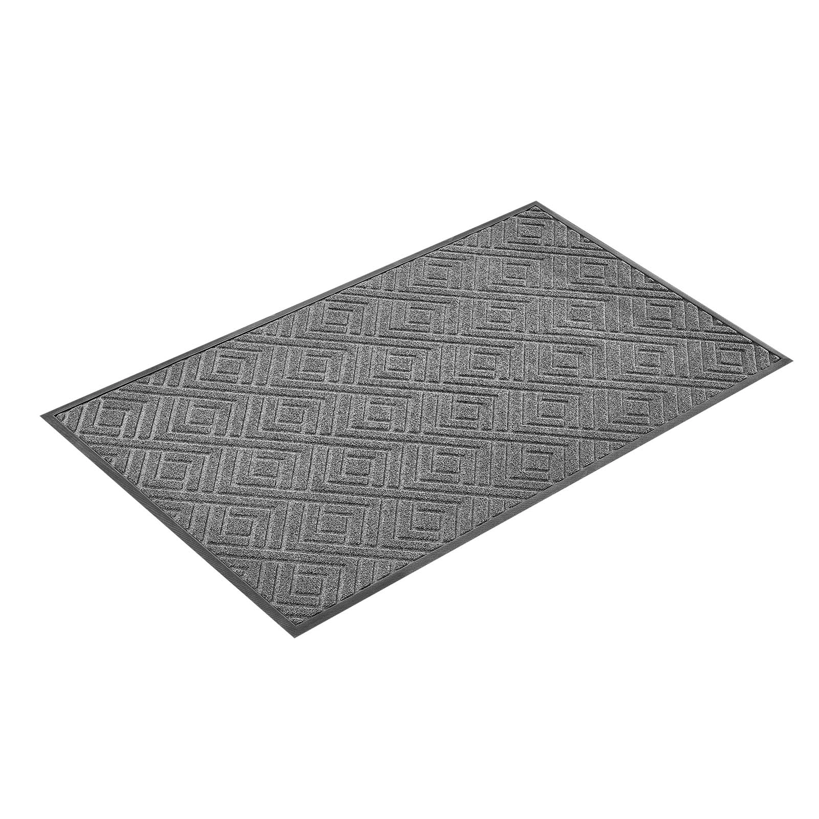 HONGGE Front Door Mat Commercial Floor Mat for Indoor and Outdoor Modern Stylish Carpet with TPE Backing Heavy Duty