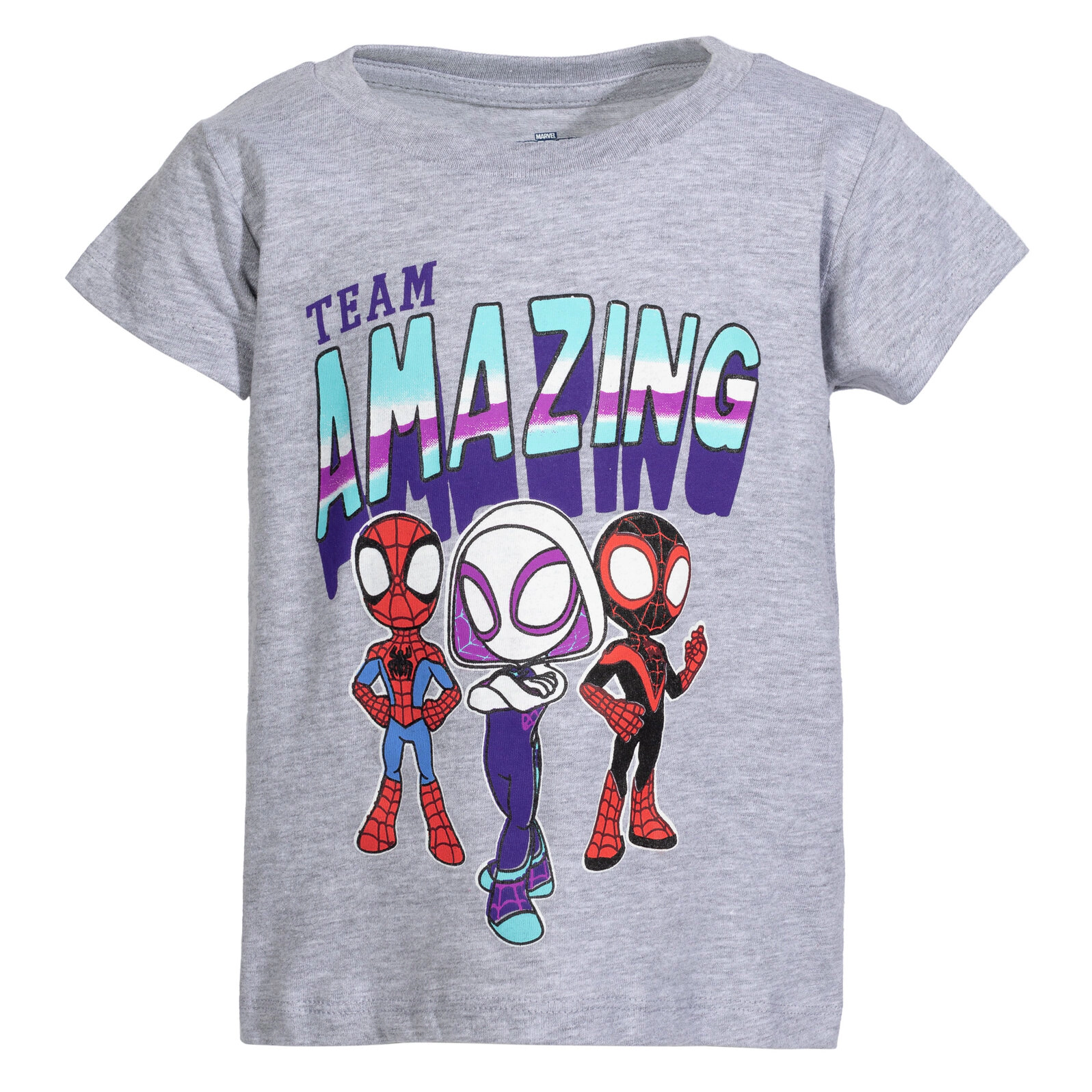 Marvel Spidey and His Amazing Friends Girls' 2-Pack Short Sleeve T-Shirts