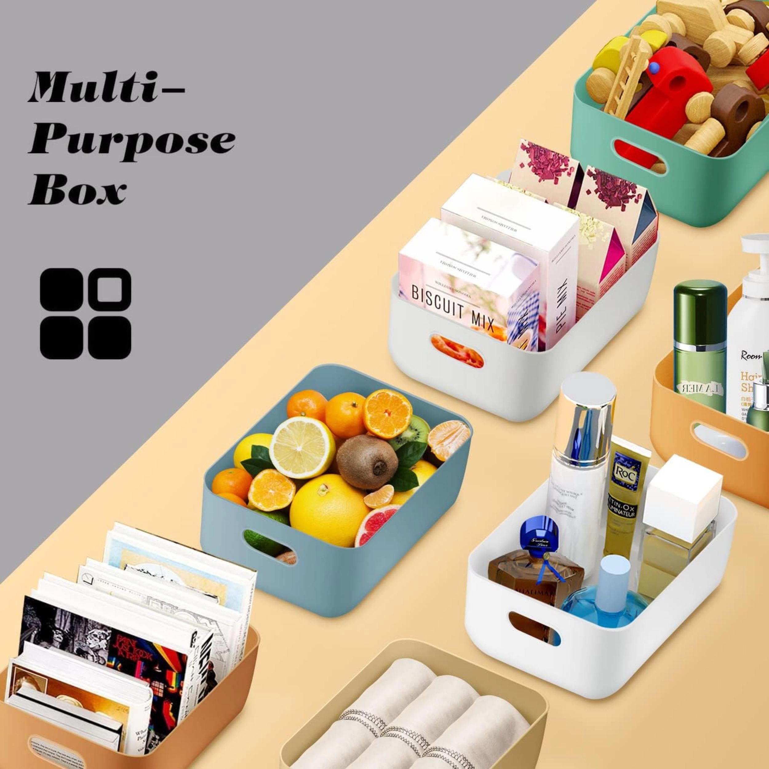 Stock Preferred Plastic Storage Bins and Baskets for Home Classroom Organization