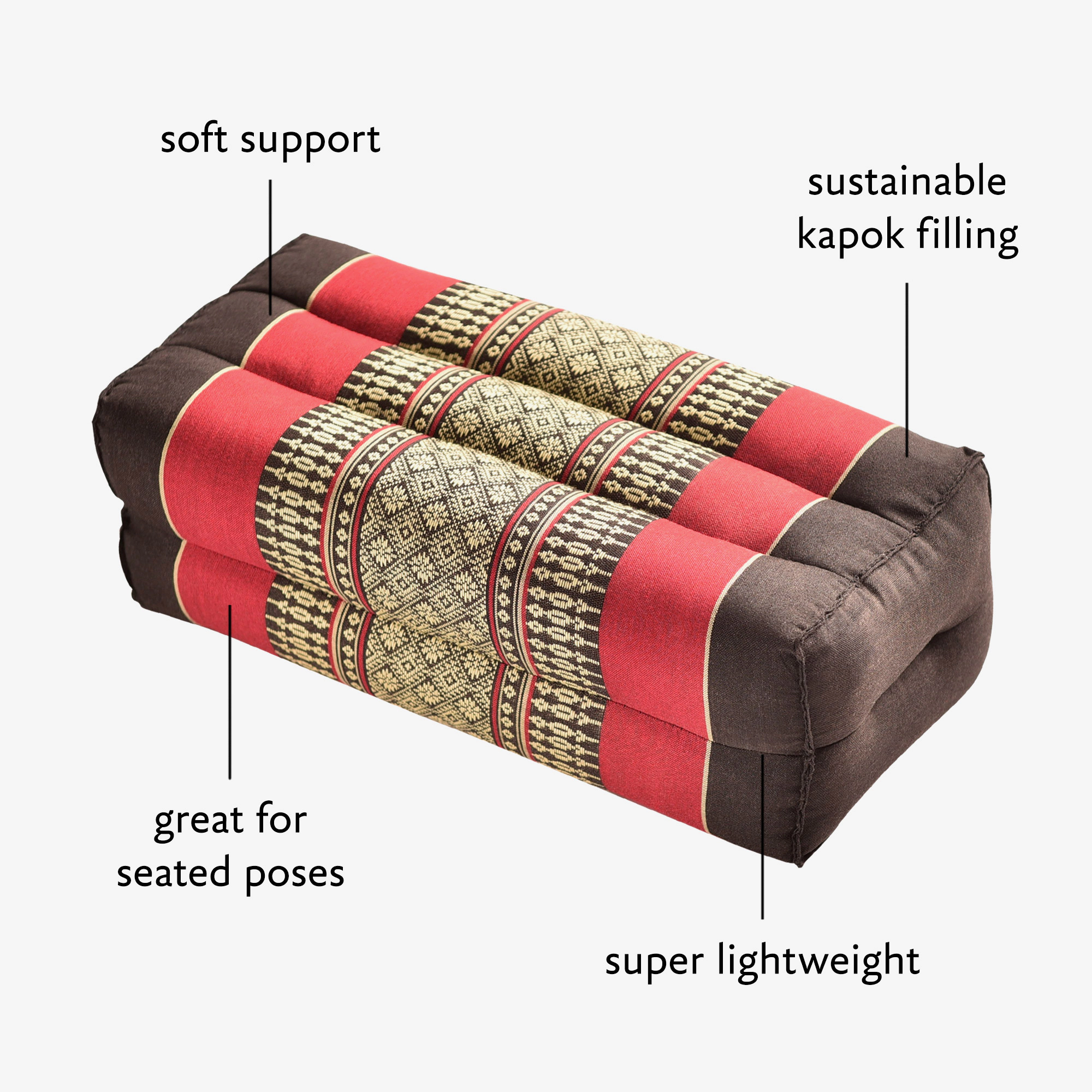 Hugger Mugger Zafuko Yoga & Med Cushion
