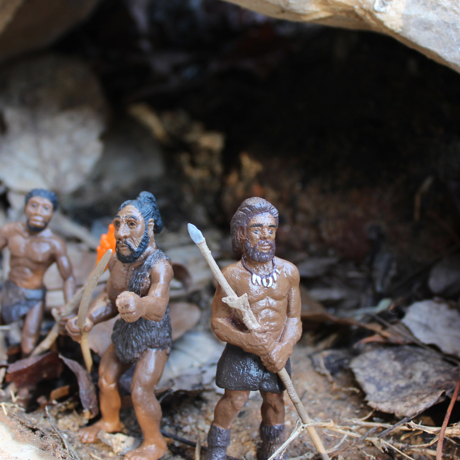 Safari Ltd. - Evolution of Man - Educational Human Evolution Toy Figurines