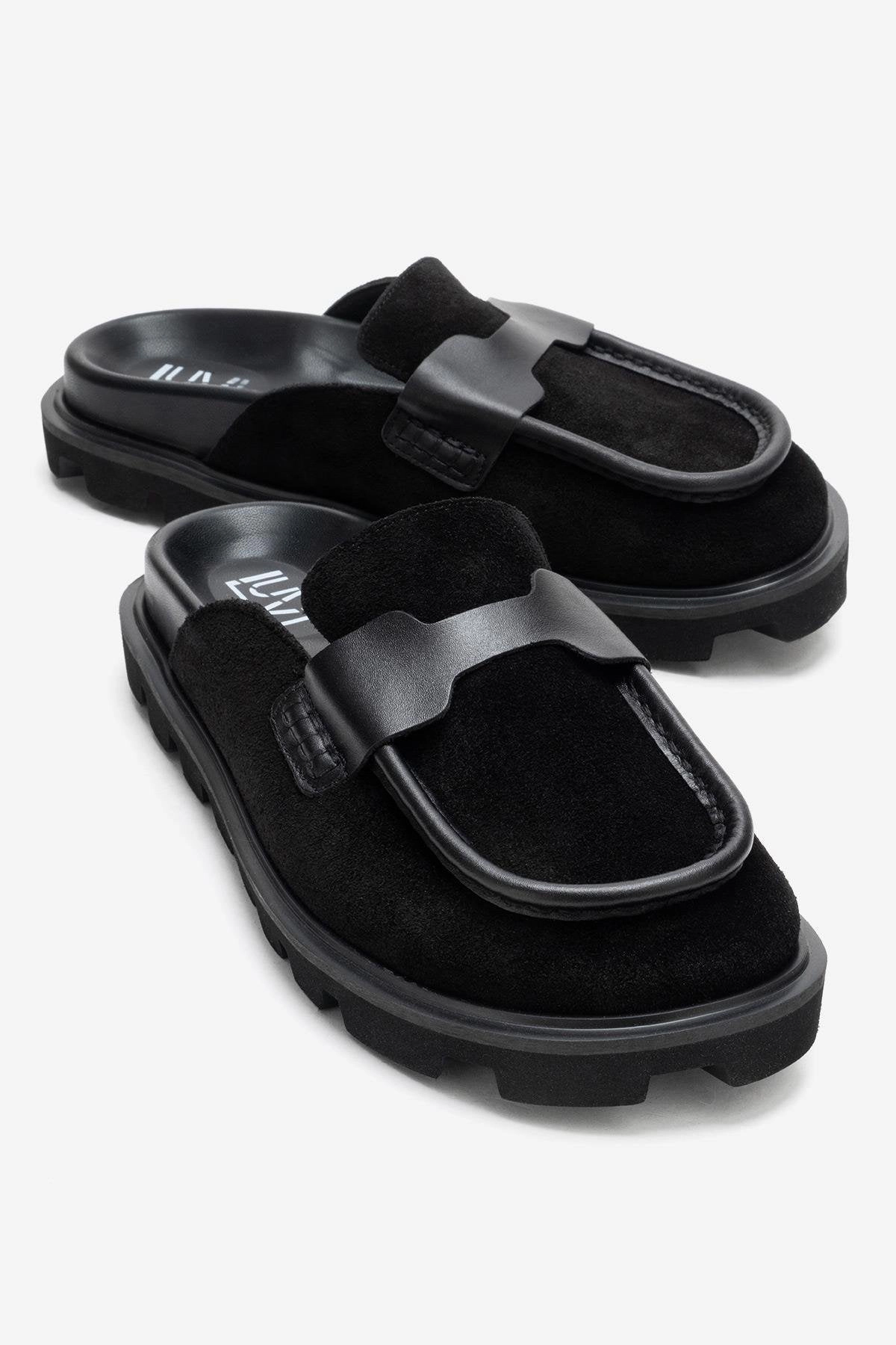 Forever & Always Womens Vela Leather Slipper