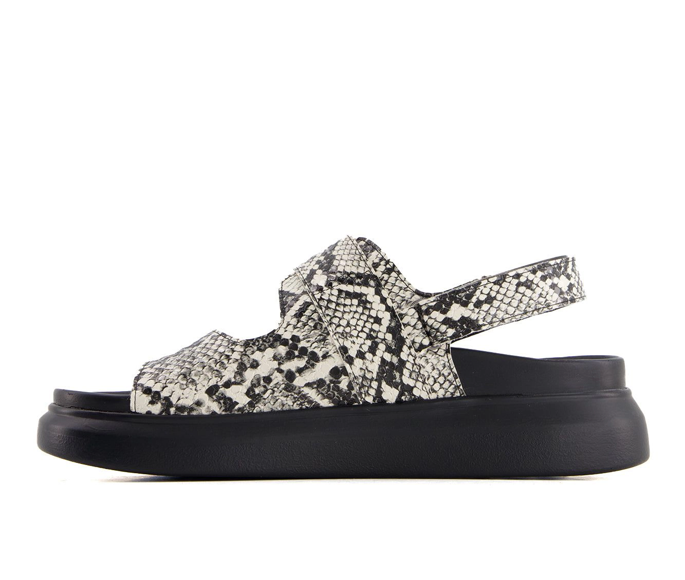 Andrea Womens Footbed Sandals With Hook And Loop Slingback