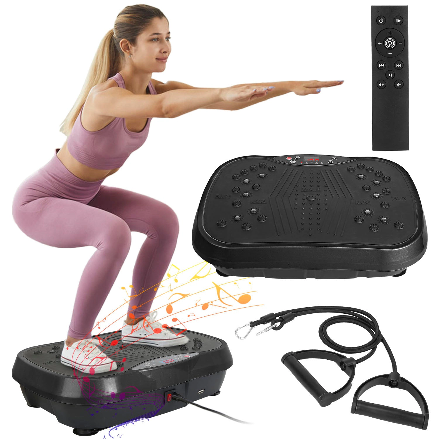 GBruno 120-Speed Vibration Exercise Platform Machine