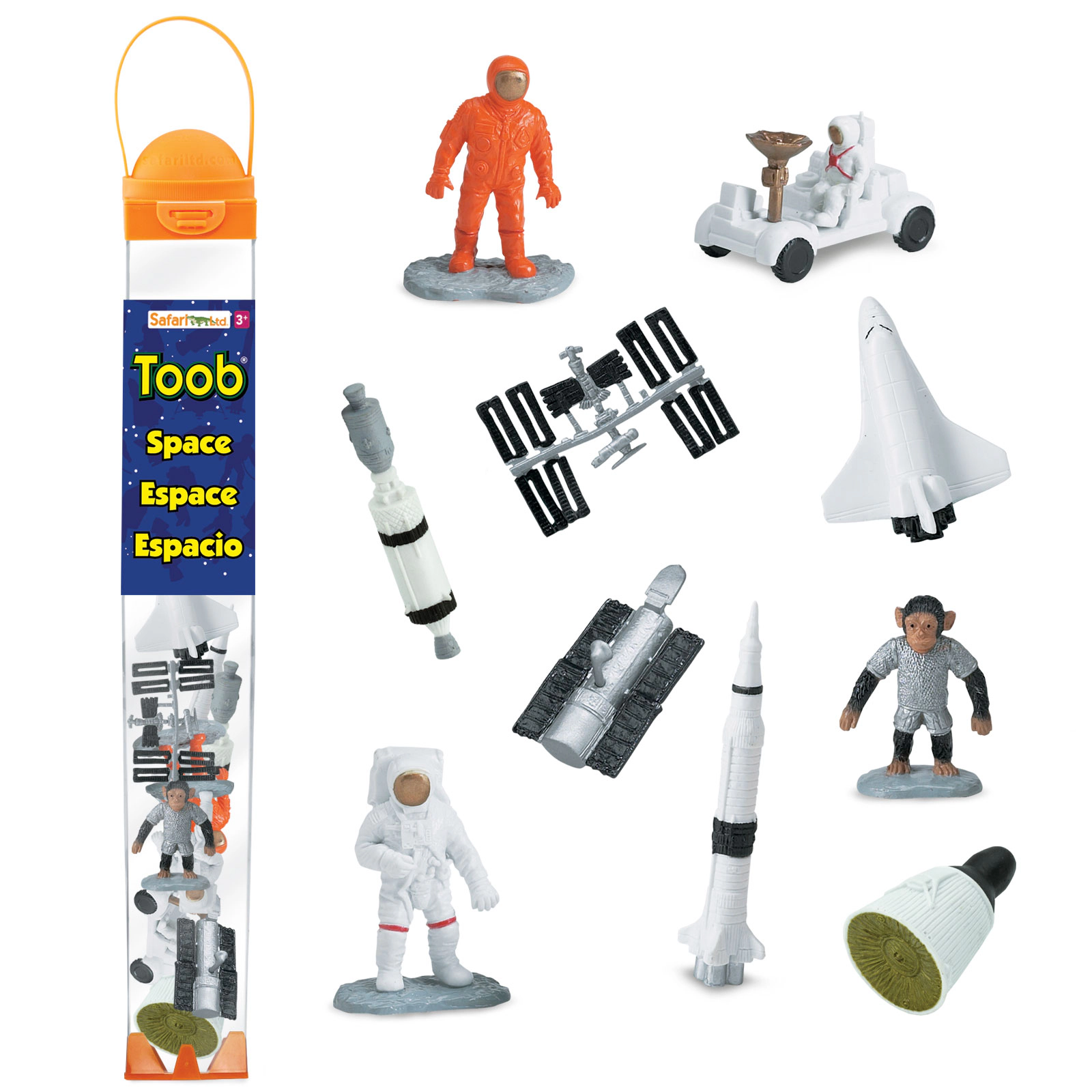 Safari Ltd. - Space TOOB - contains 10 Mini Figurines