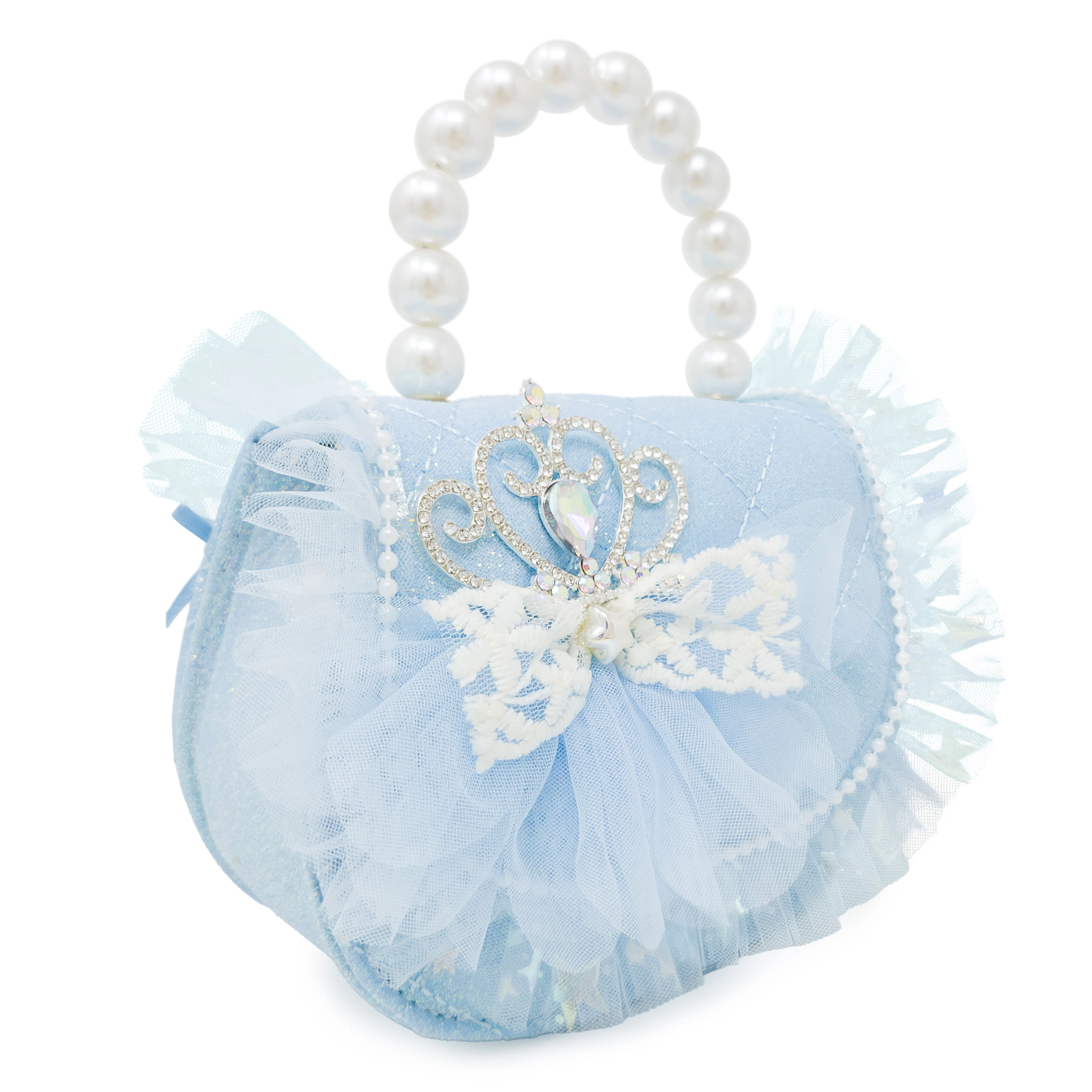 Puttisu Girls Princess Tiara Handbag