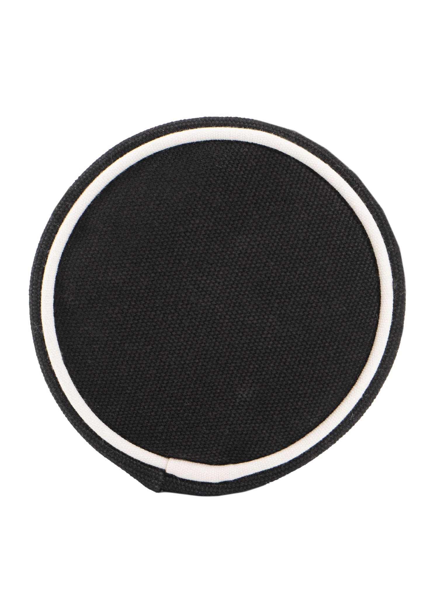 La L'Amour 16 oz Cotton Canvas Cylinder Toiletry Case with Top Handle