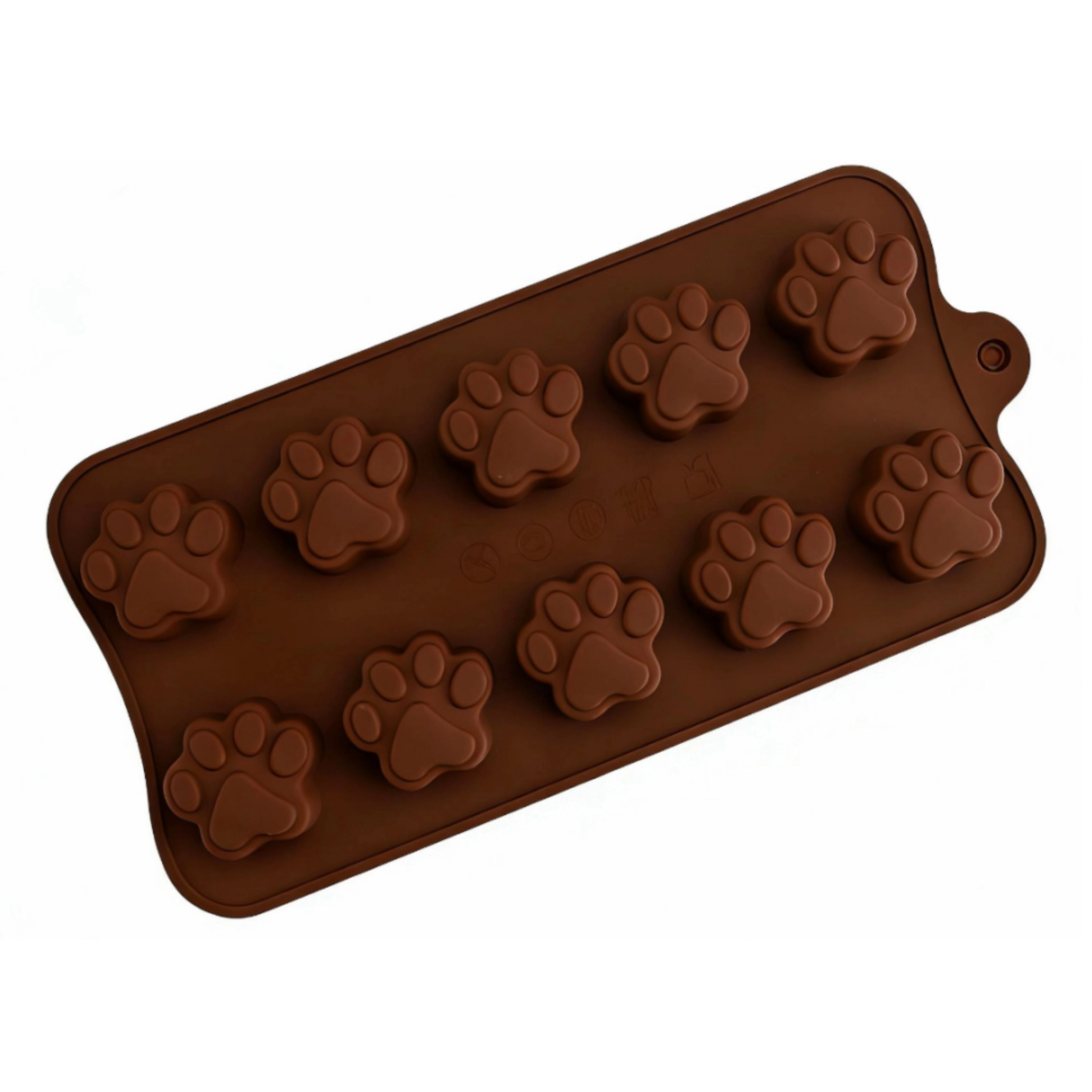 Kitcheniva 3.9 x 8.3 Inch Silicone Mold for Mini Dog Treats & Chocolate Drops