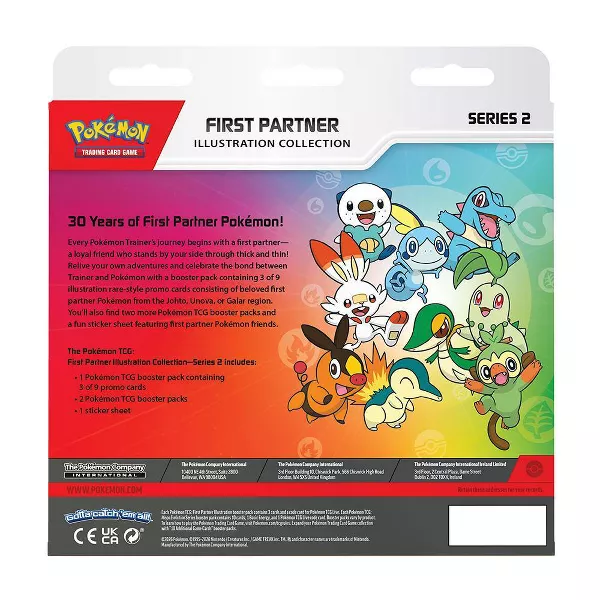 Pokémon Trading Card Game - First Partner Illustration Collection Series 2