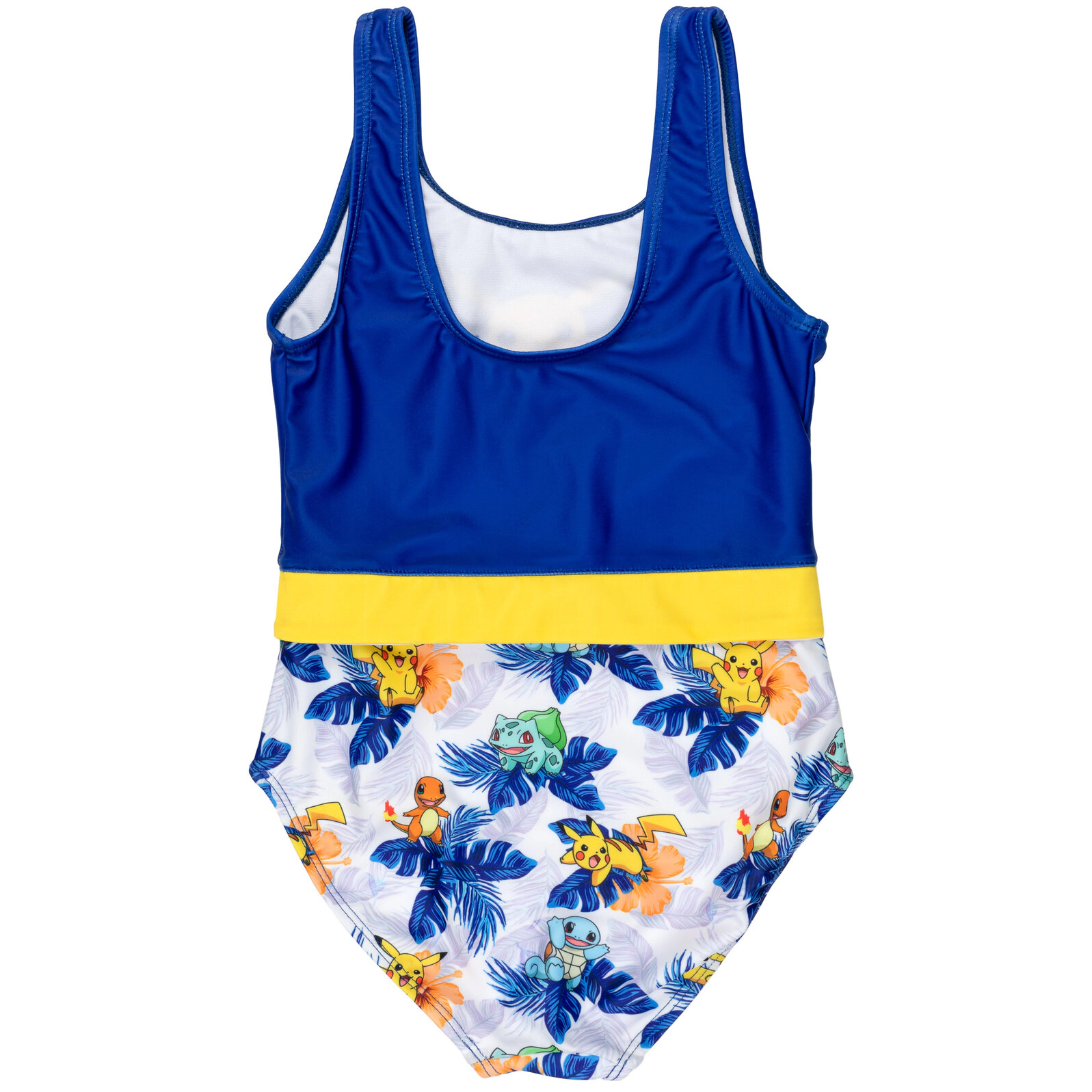 Pokemon Girls' Sleeveless UPF 50+ One Piece Bathing Suit
