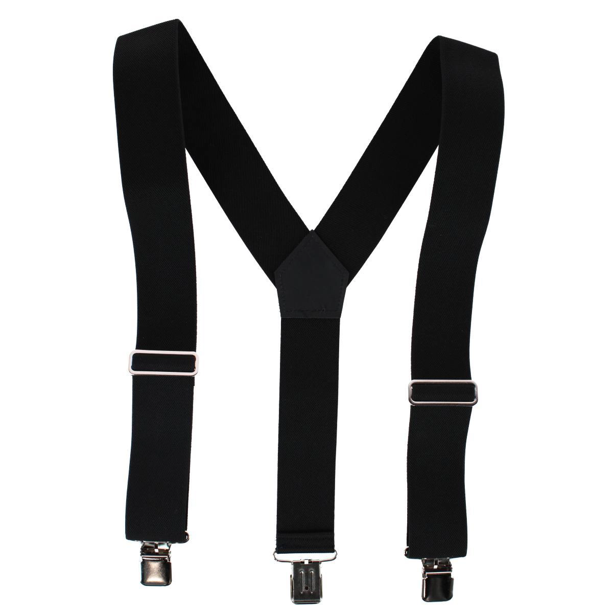 Welch Men's Big & Tall 2 Inch Elastic Y-Back Clip End Suspenders