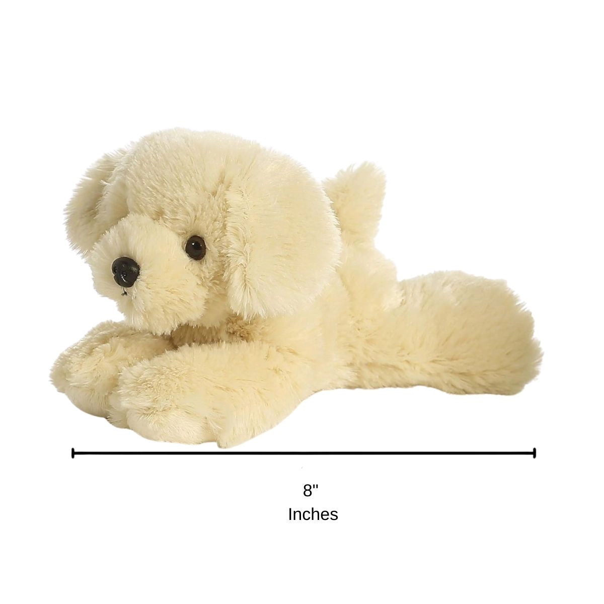 Aurora Mini Flopsie Bailie Dog 8-Inch Stuffed Animal Plush