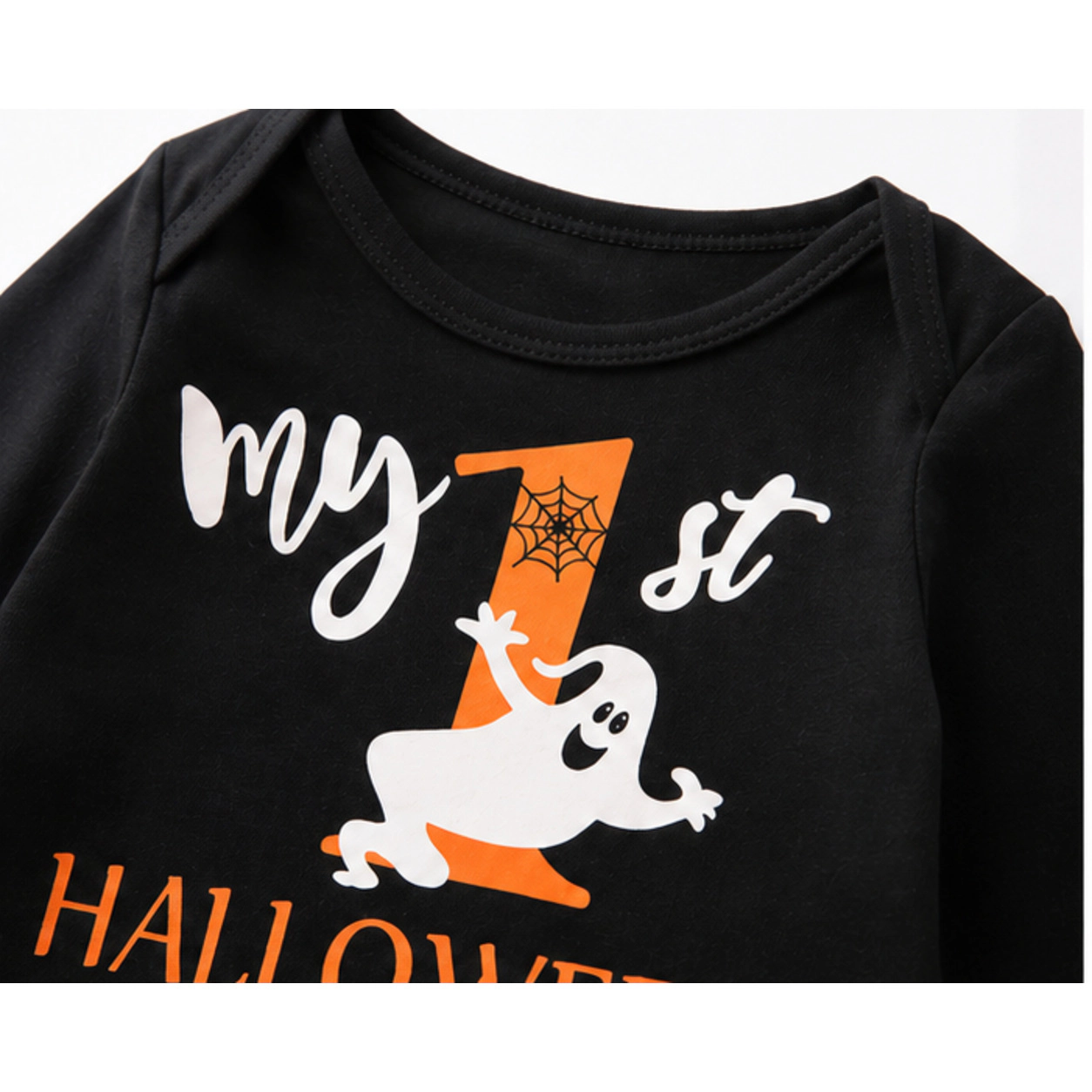 Laurenza's Baby Girls My First Halloween Outfit Set