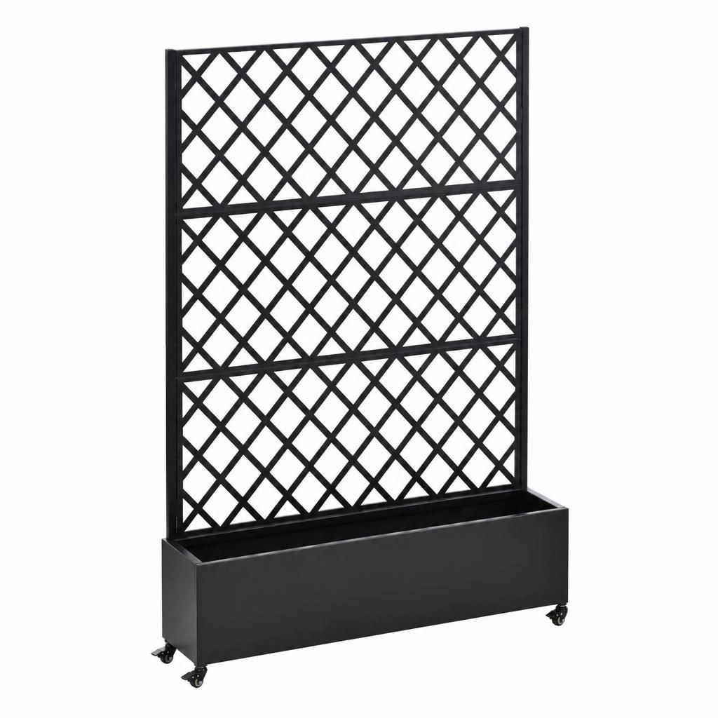 WOW PIONEER Tall Freestanding Metal Planter Stand