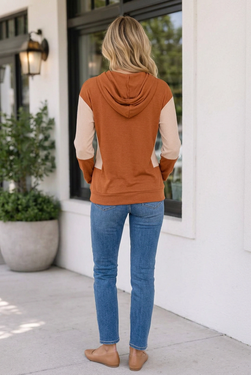 Threaded Pear Women's Karlee Crossed Pullover Hoodie