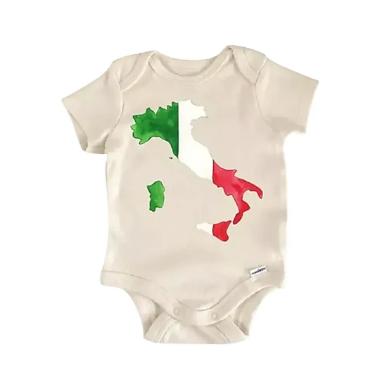 NOFO VIBES Unisex Italian Italy Pasta Newborn Nursery Baby Bodysuit