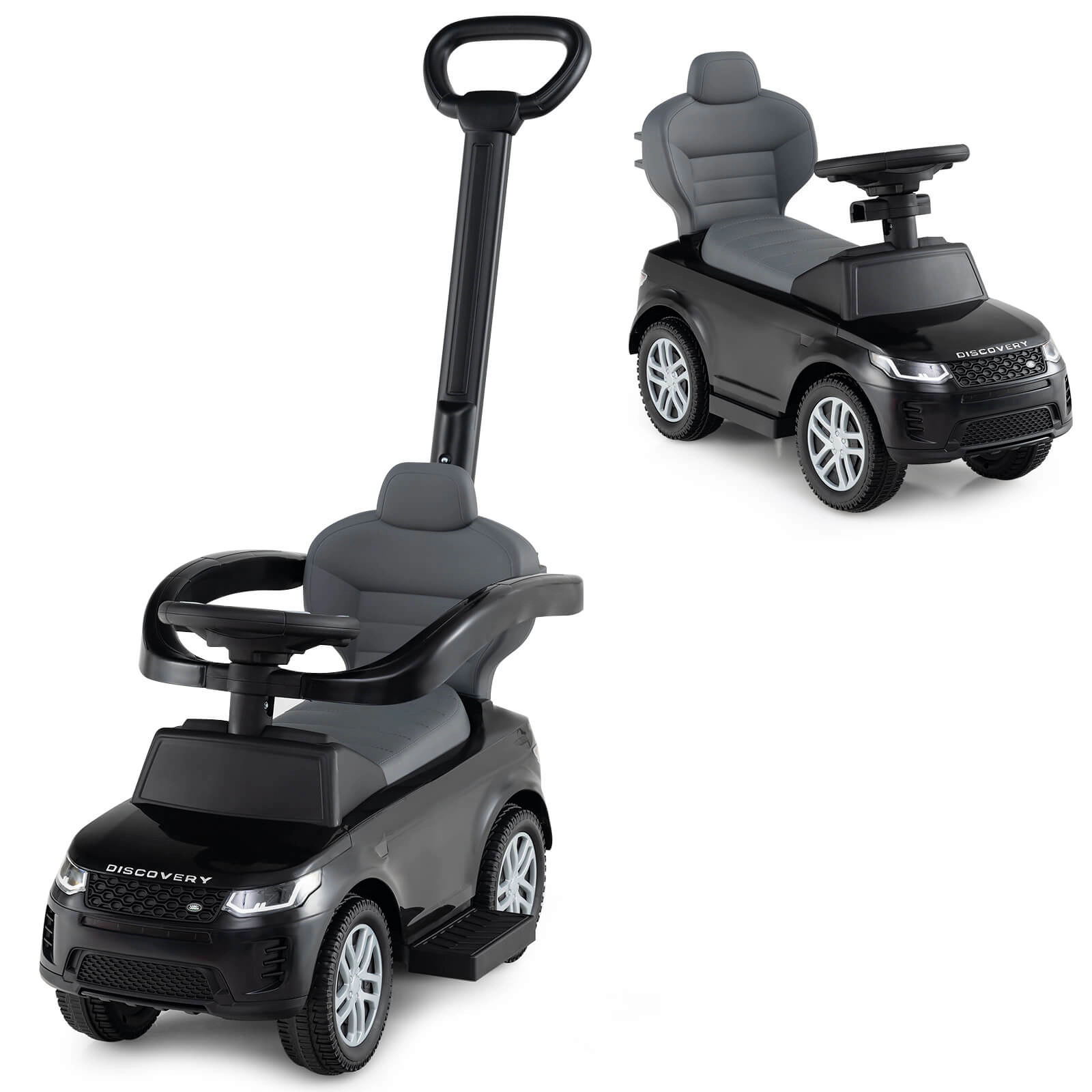 Costway Kids Ride on Push Car with Horn & Start-up Sound Under-seat Storage Handle