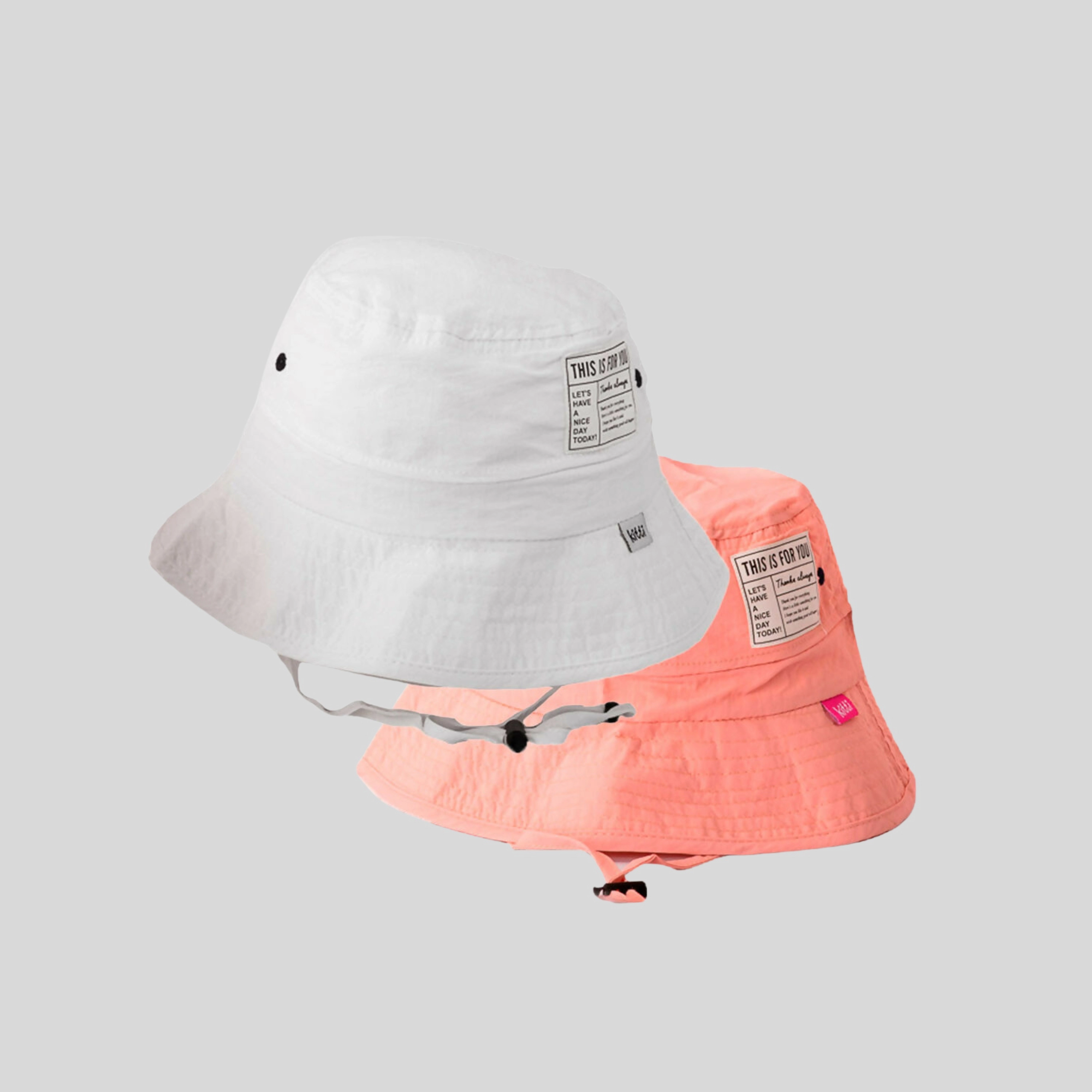 Wear Sierra Girls Adjustable Wide Brim Bucket Hat