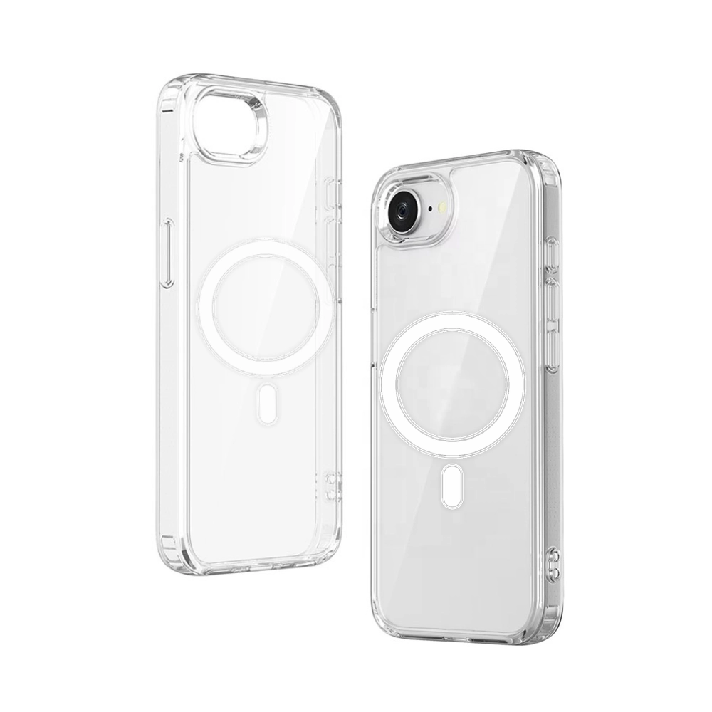 Qixxronics Magnetic Case for iPhone 16e Cellphone Magnetic Cover Shockproof Slim Phone Case