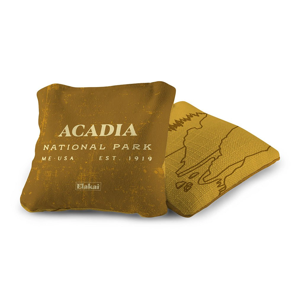 Elakai National Park Durasuede + Turbo Polyglide Pilot Versacraft Cornhole Bags