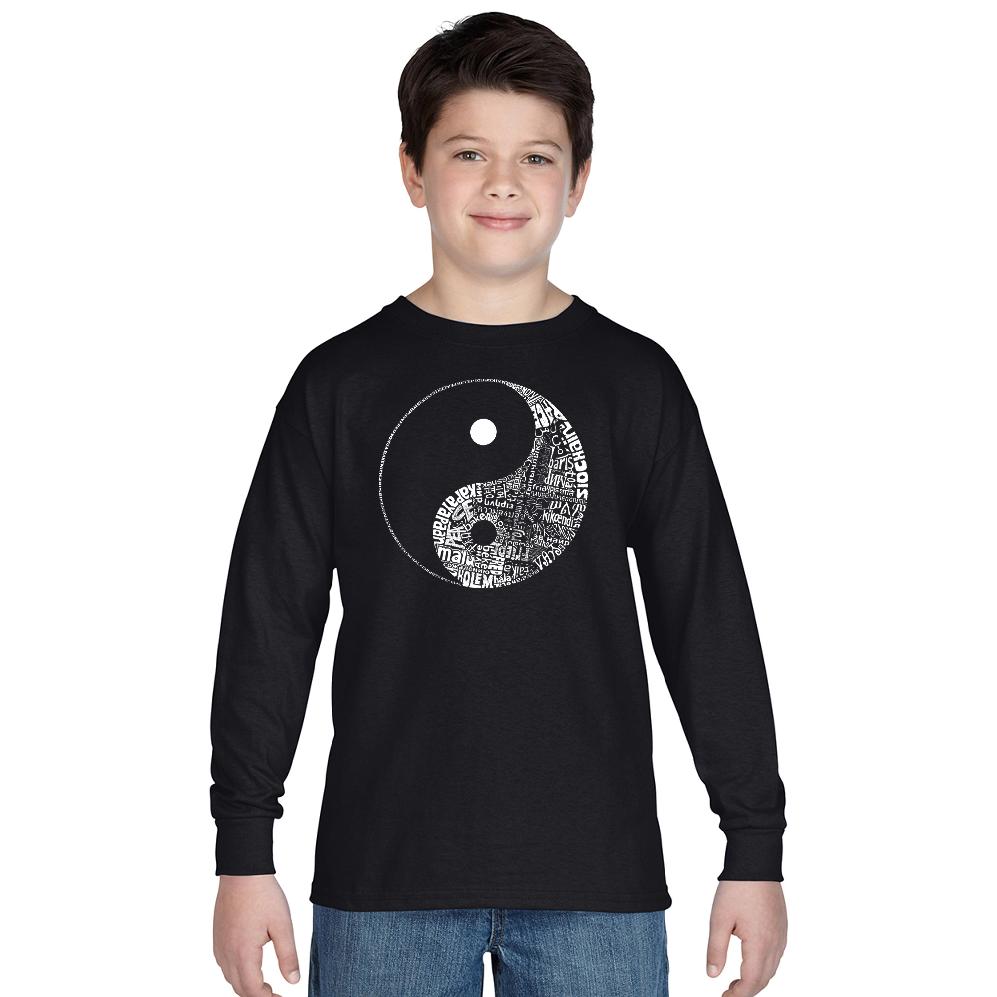 LA Pop Art Boys Long Sleeve T-Shirt