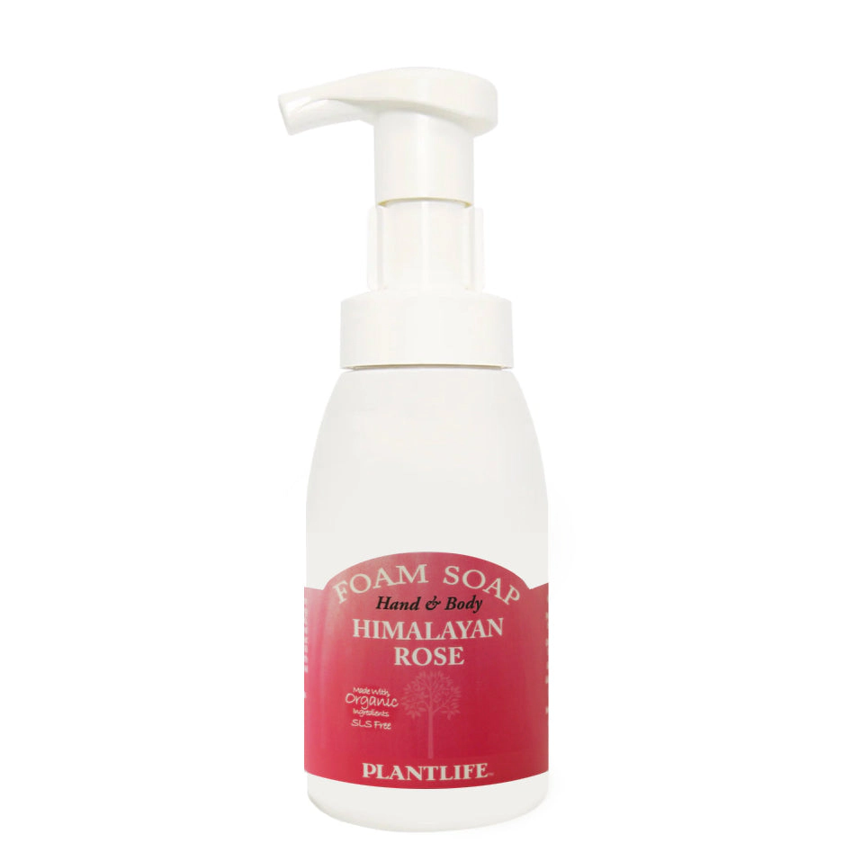 Plantlife Himalayan Rose Hand & Body Foam Soap
