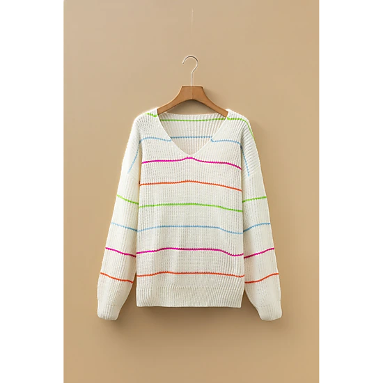 Threaded Pear Women's Kamila Drop Shoulder Baggy Sweater