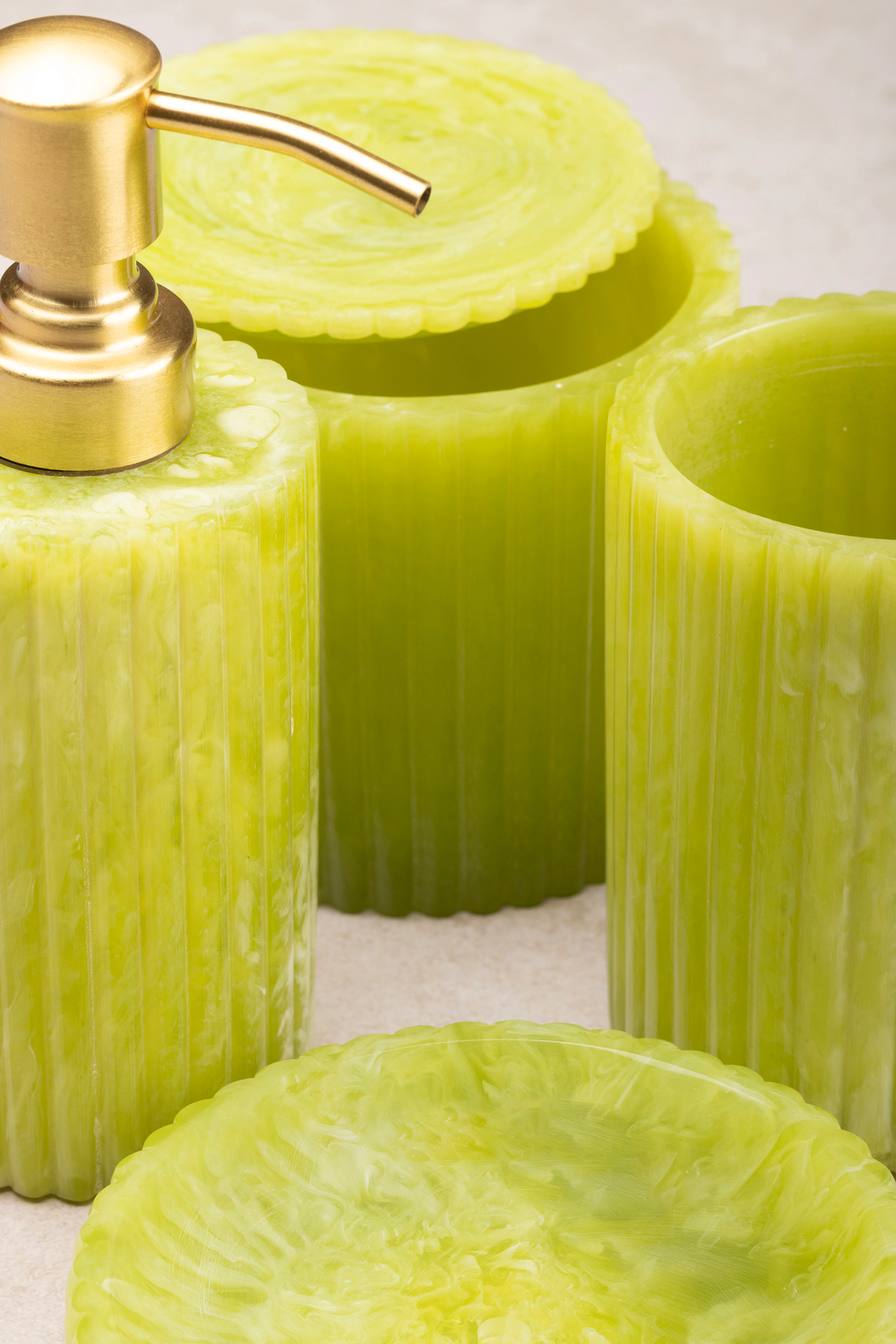GAURI KOHLI Porto Green Bath Accessories