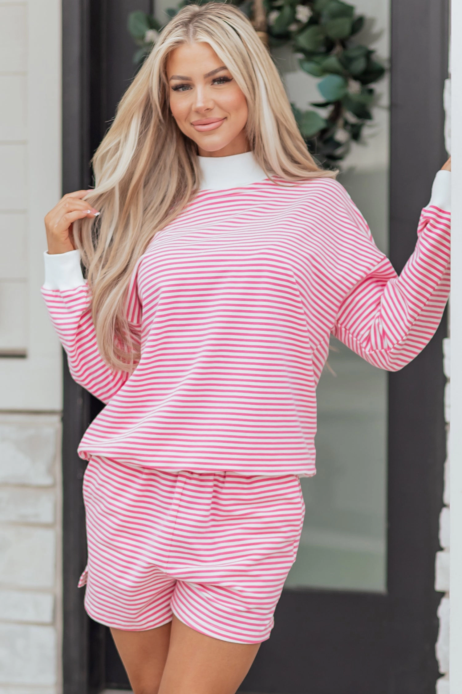 Threaded Pear Women's Sariyah Sweatshirt and Shorts Set