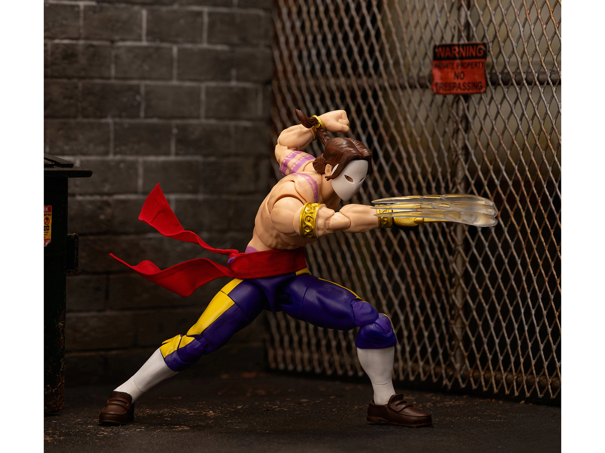 Jada Vega 6" Moveable Figure with Alternate Head and Limbs "Ultra Street Fighter II: The Final Challengers"