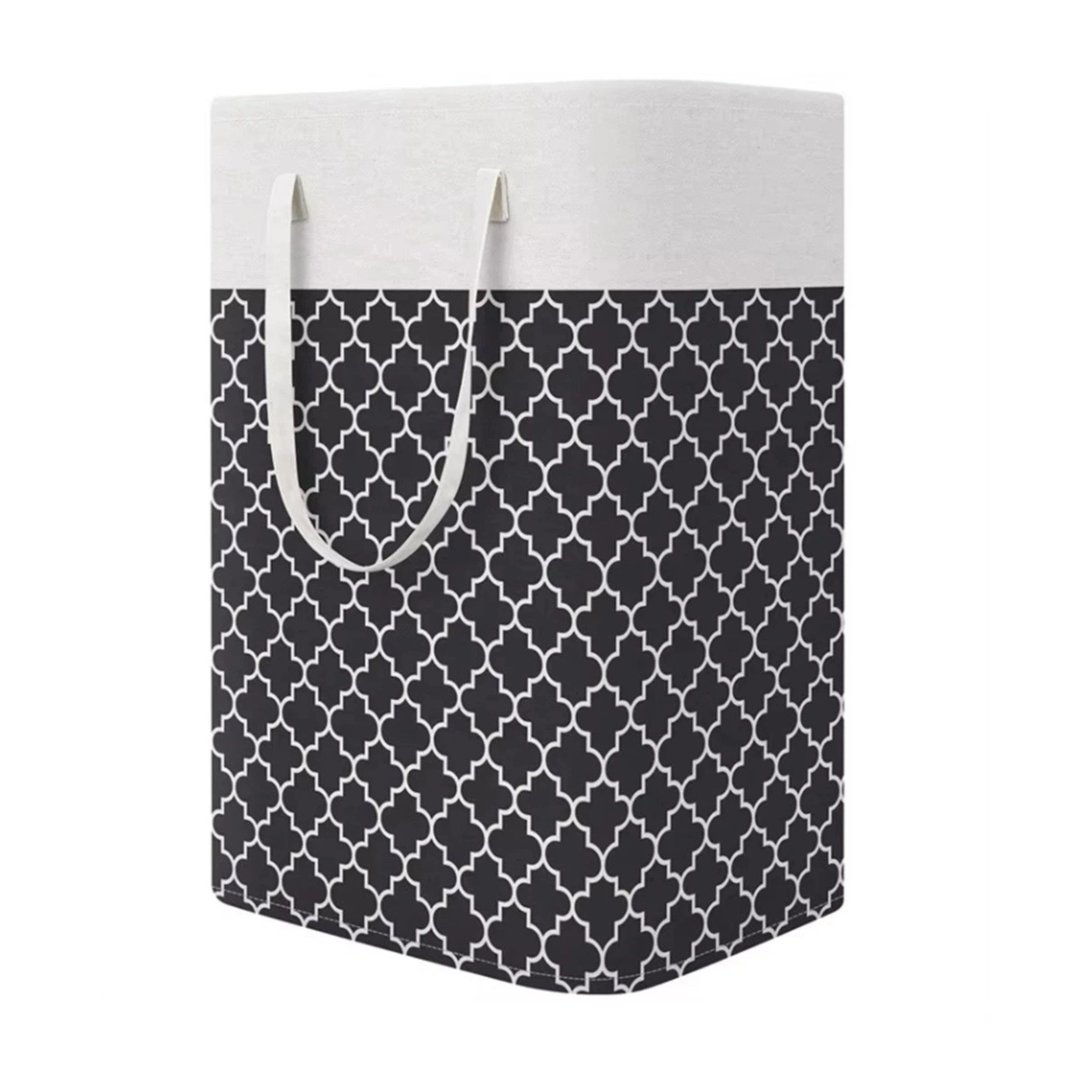 Home Collection Large Foldable Collapsible Laundry Basket Waterproof Freestanding Hamper