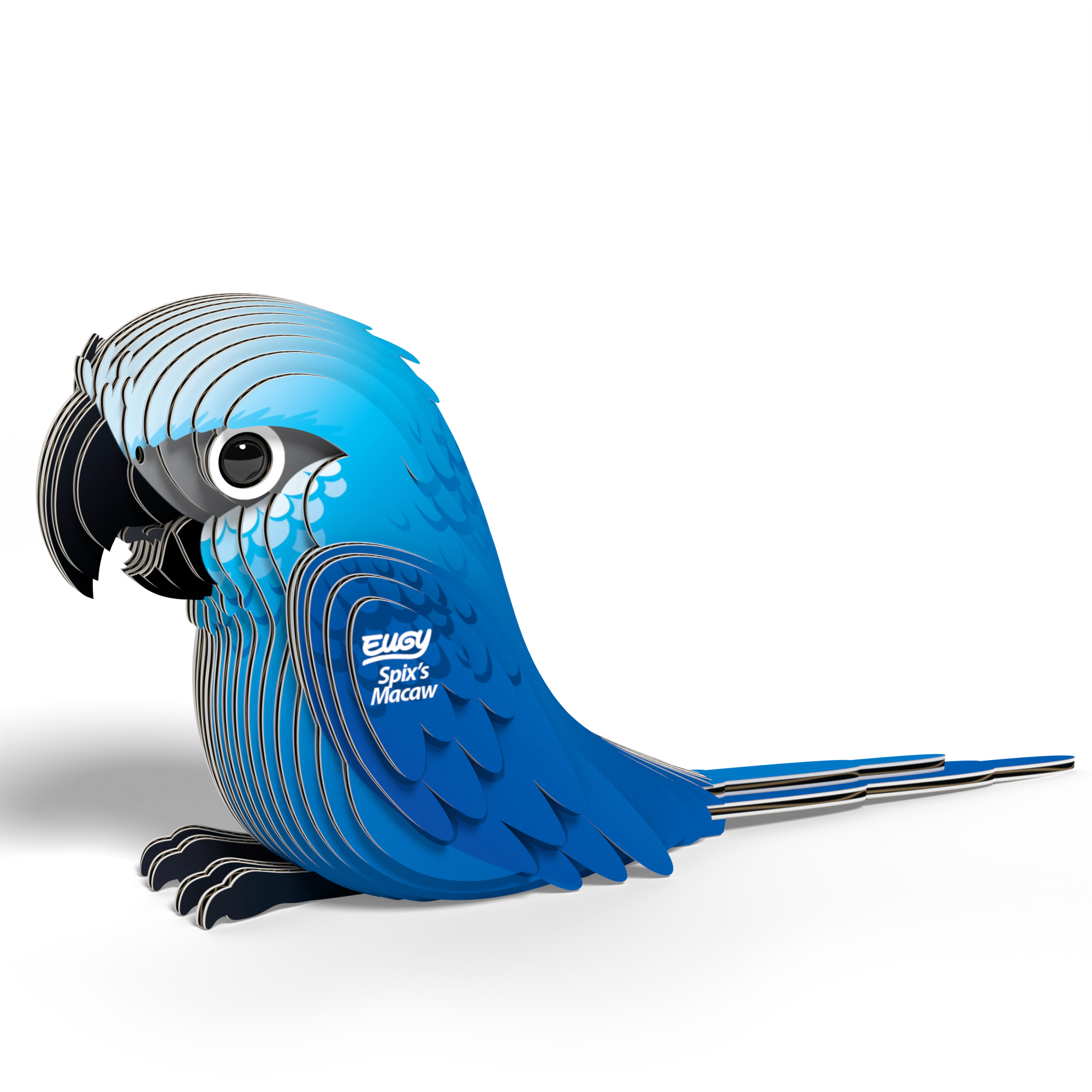 EUGY Spix's Macaw 3D Puzzle - contains 27 puzzle pieces