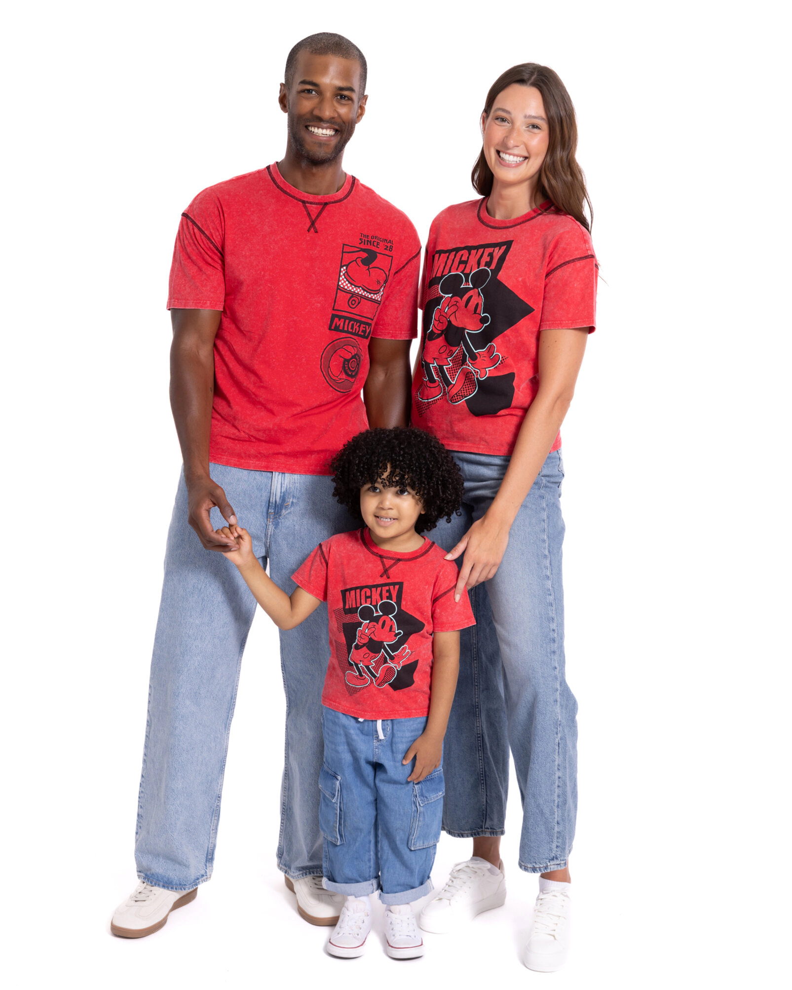 Disney Mickey Mouse Matching Family Short Sleeve T-Shirt