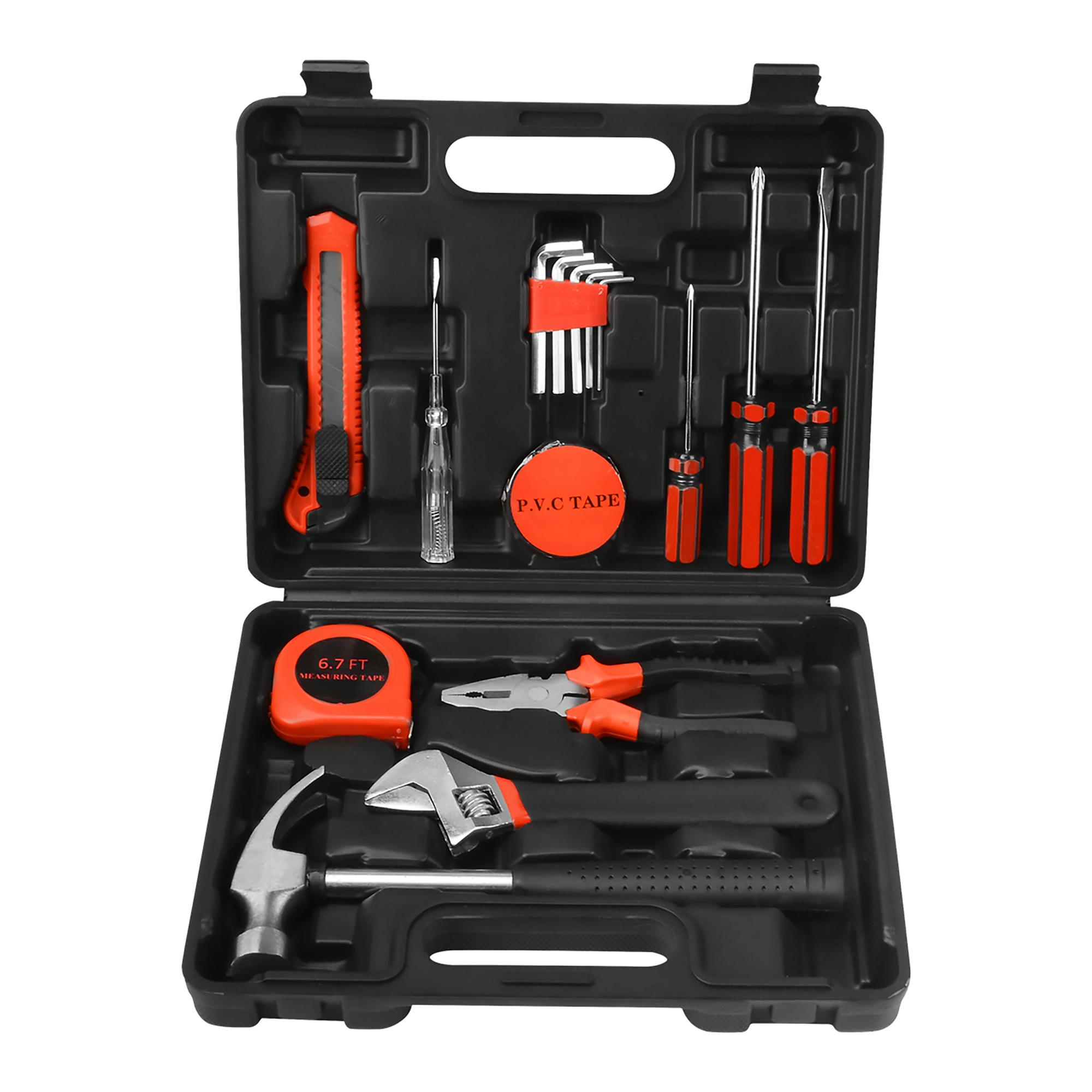 Pursonic Unisex Household 16-Piece Handy Solutions Tool Kit