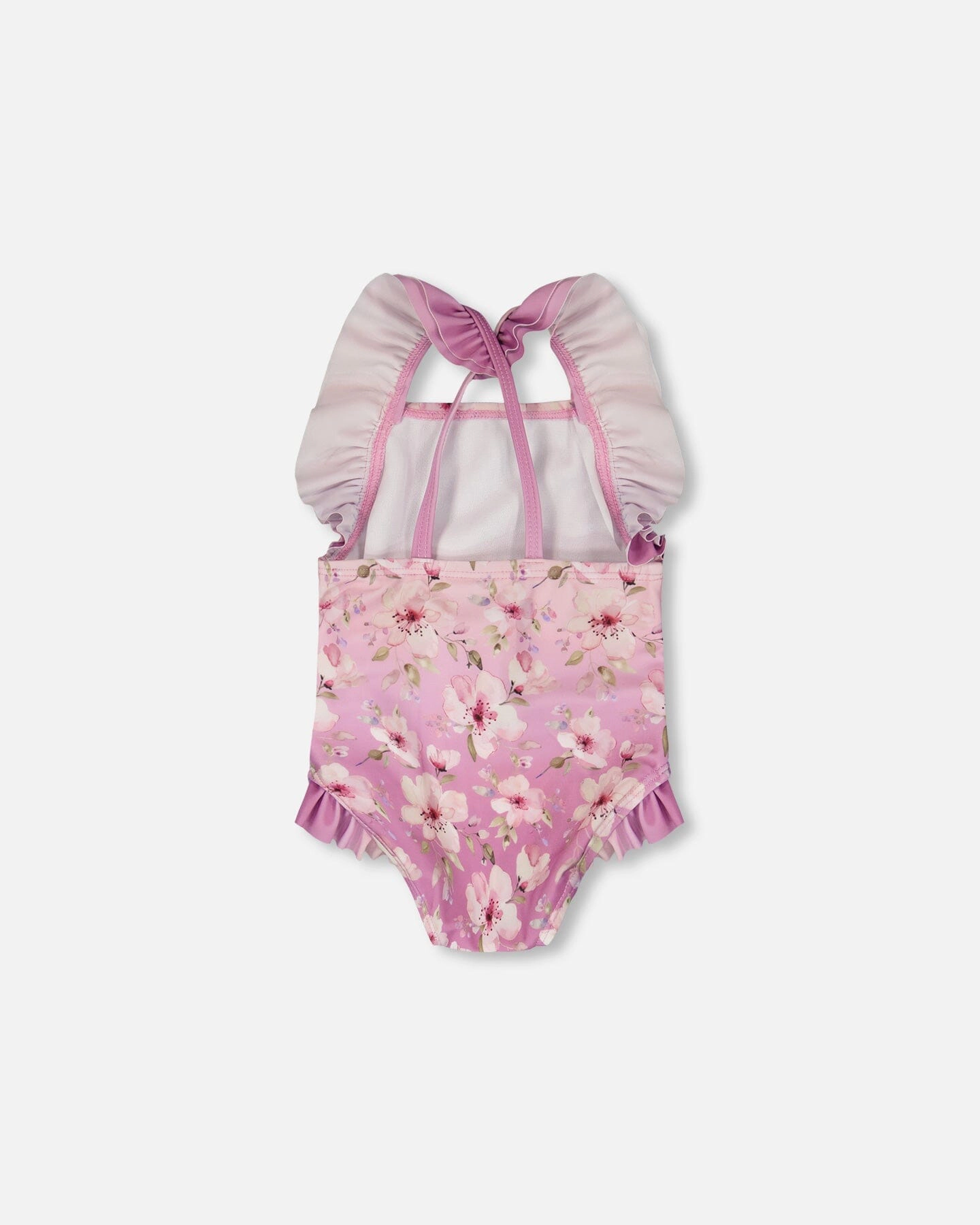 Deux par Girls Toddler One-Piece Swimsuit Flower Print