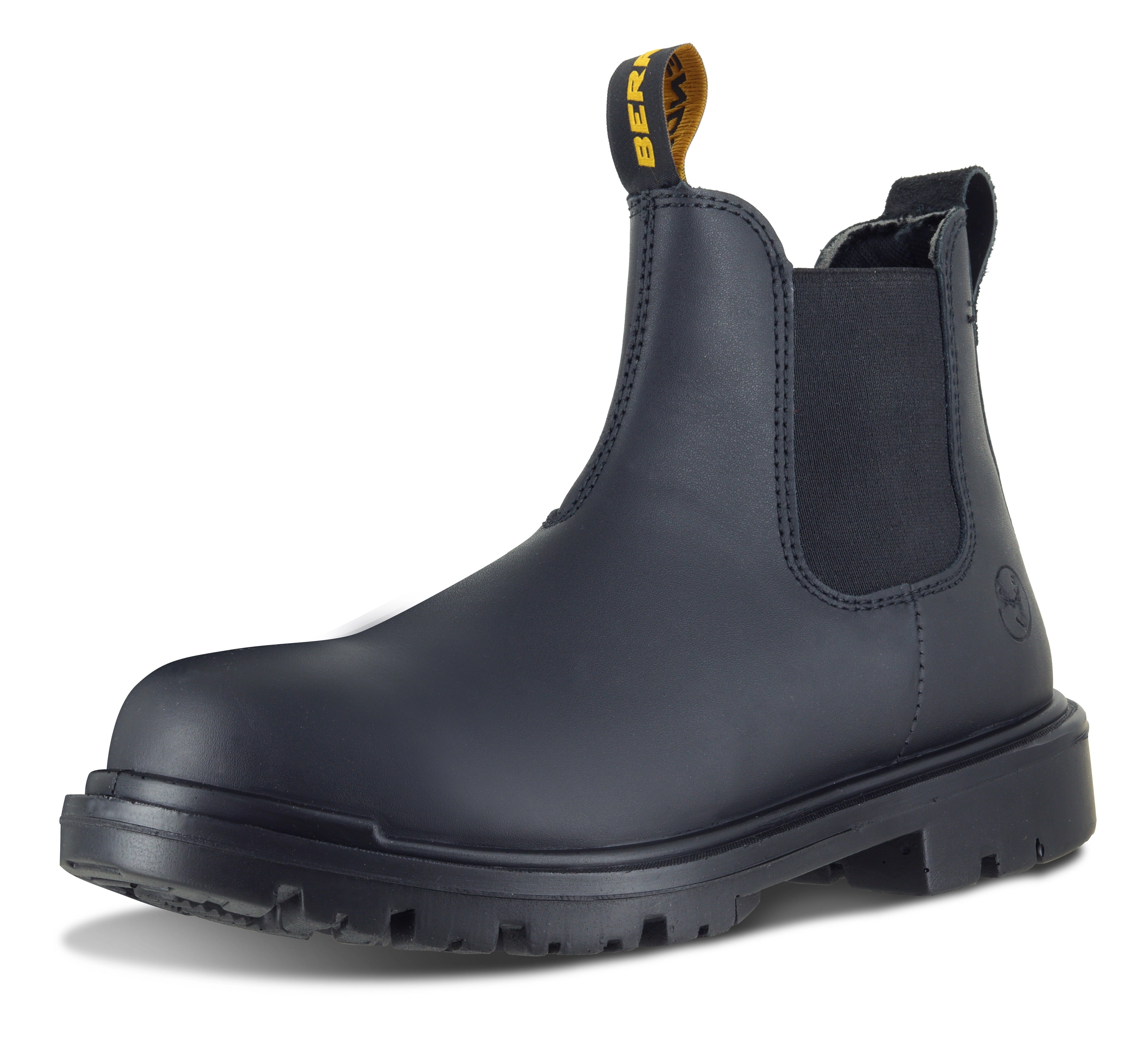 Berrendo Mens 6" Pull-On Work Boots, Soft Toe EH Rated
