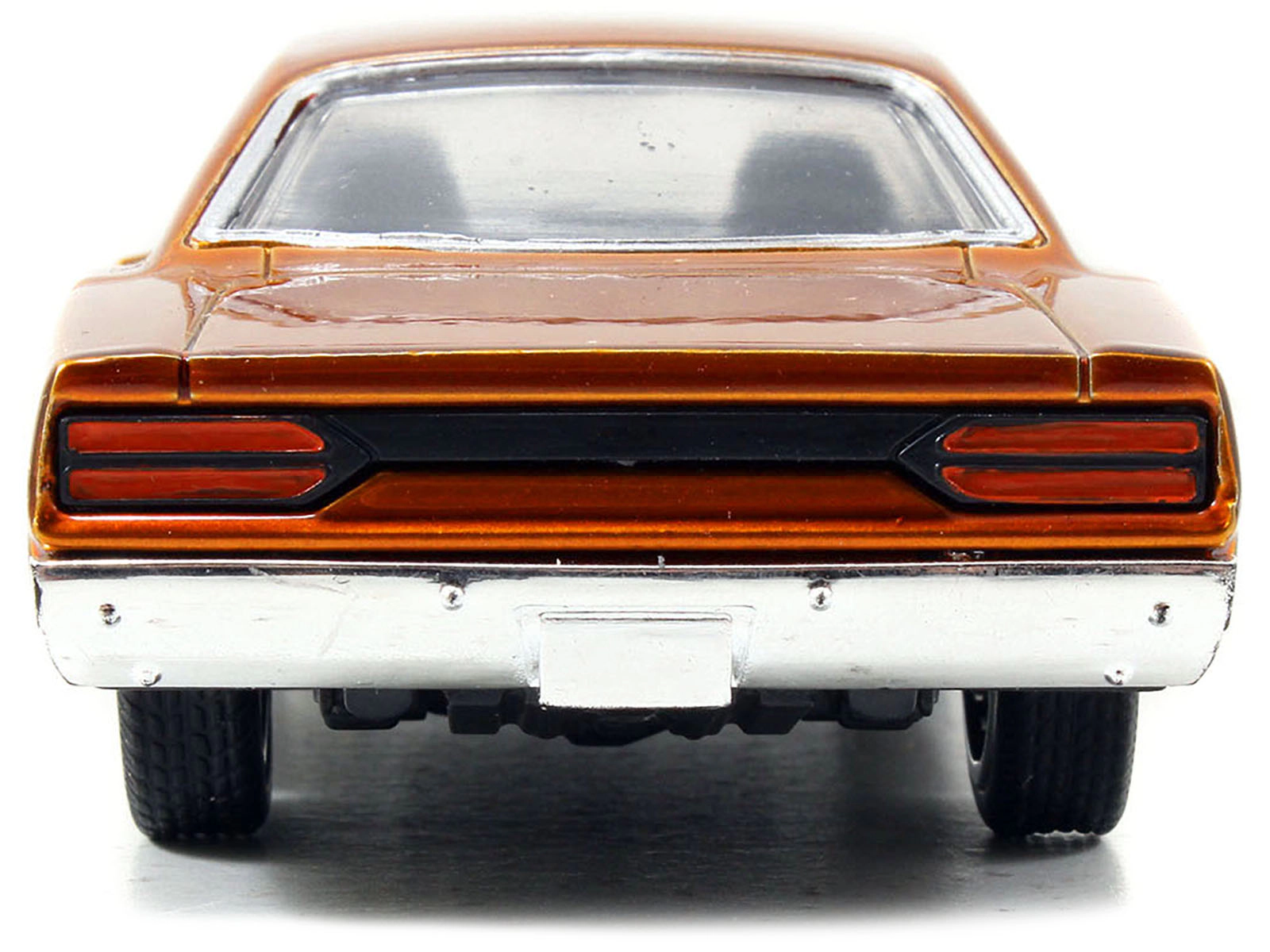 Jada Dom's Plymouth Road Runner Orange Metallic with Matt Black Hood "Fast & Furious" Series 1/32 Diecast