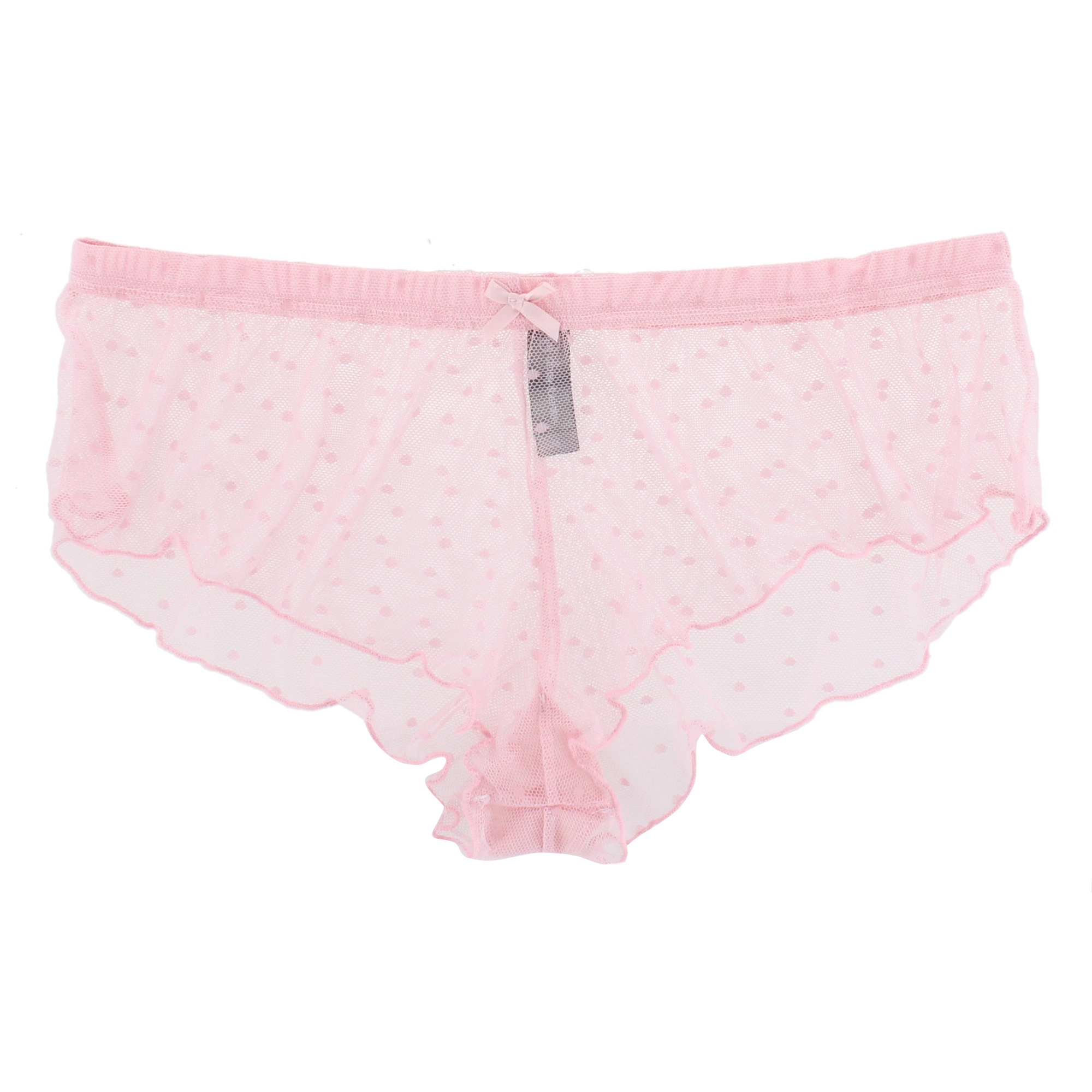 Daisy Fuentes Women's 2 Piece Ruffle Bra and Panty Set