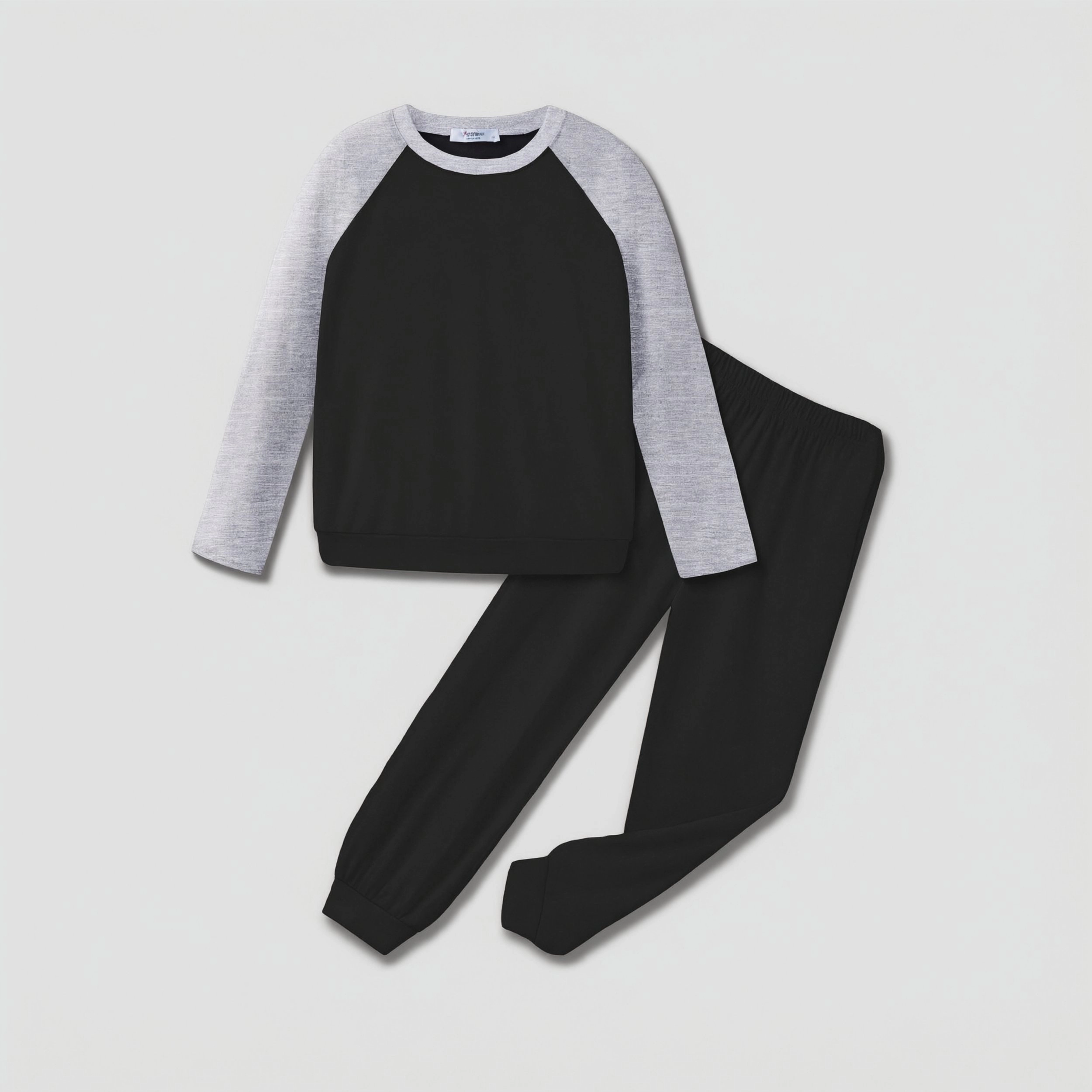 Arshiner Teen Girl Clothes Fashion Jogger Set Long Sleeve Tops And Sweatpants With Pockets Kids