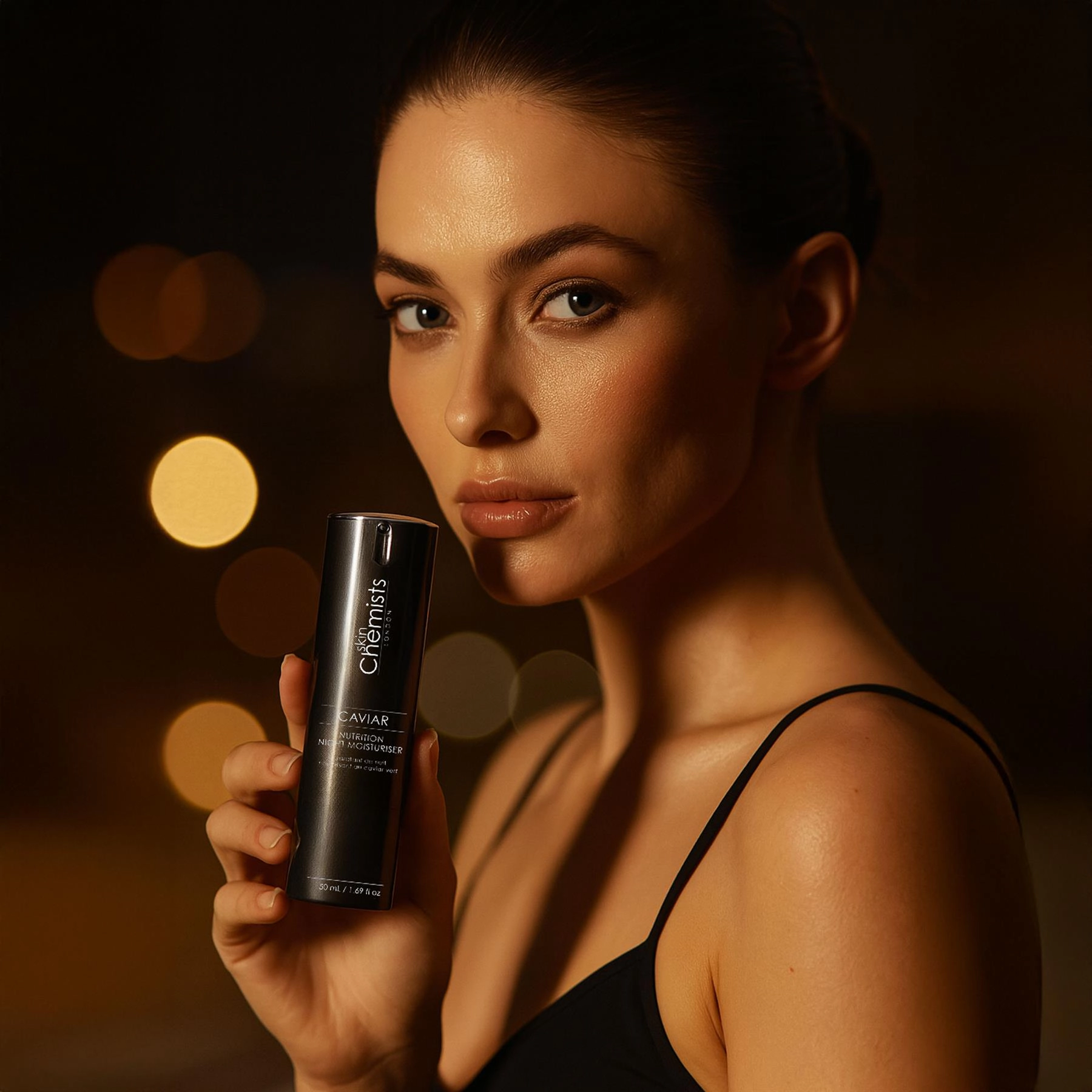 skinChemists Caviar Nutrition Night Moisturiser 50ml - Anti-Aging Hydrating Night Cream