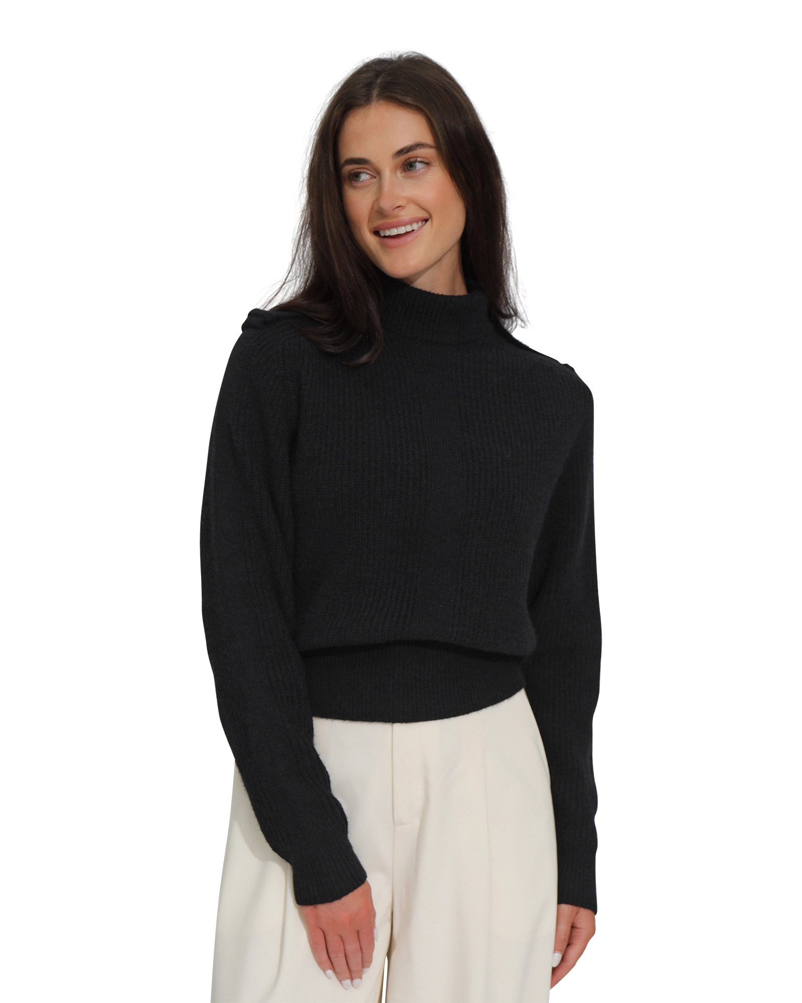Belle & Bloom Womens Lost Found Knitted Sweater