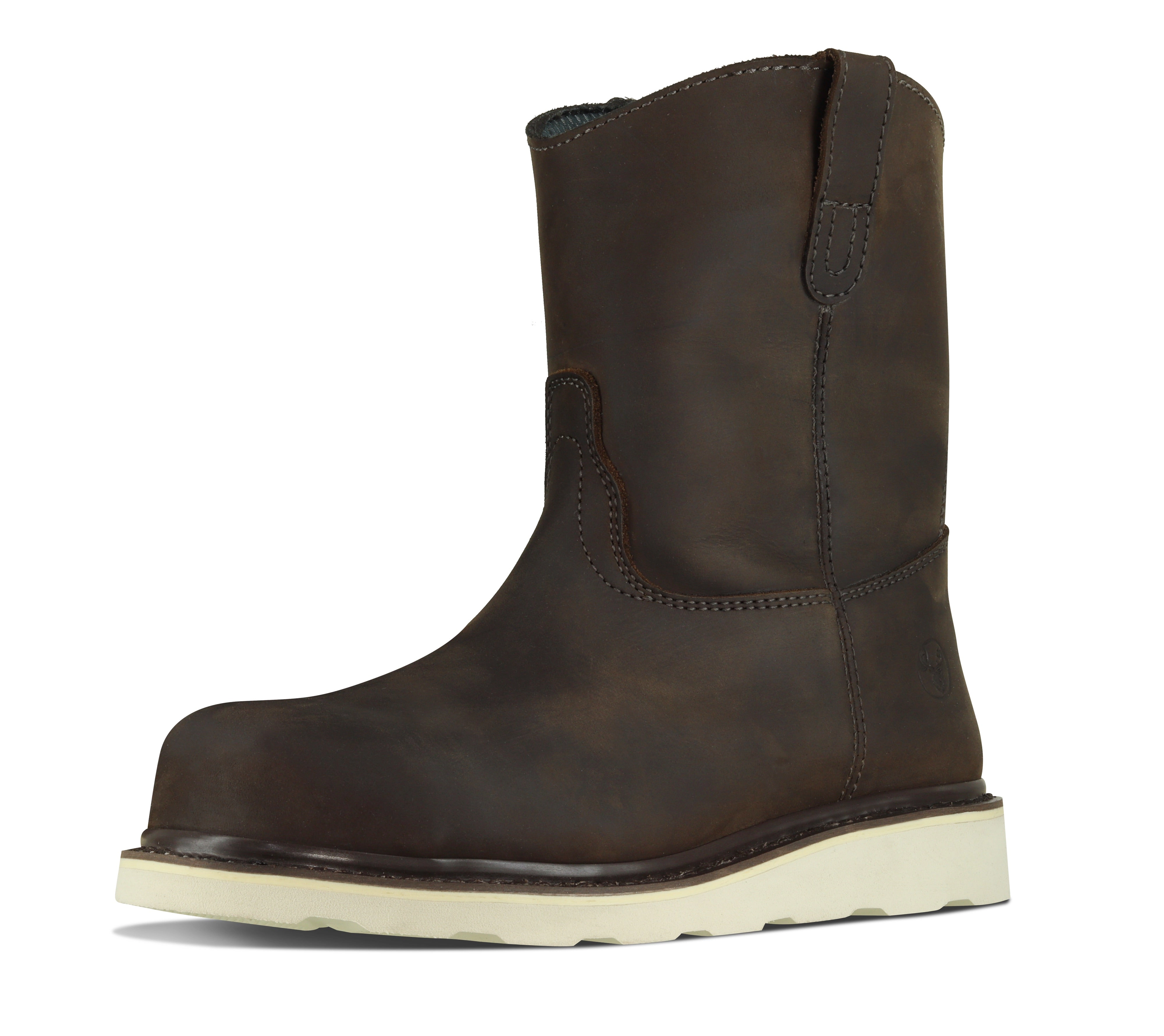 Berrendo Mens 8-inch Wellington Steel Toe Work Boots, ASTM F2413-18 EH Rated