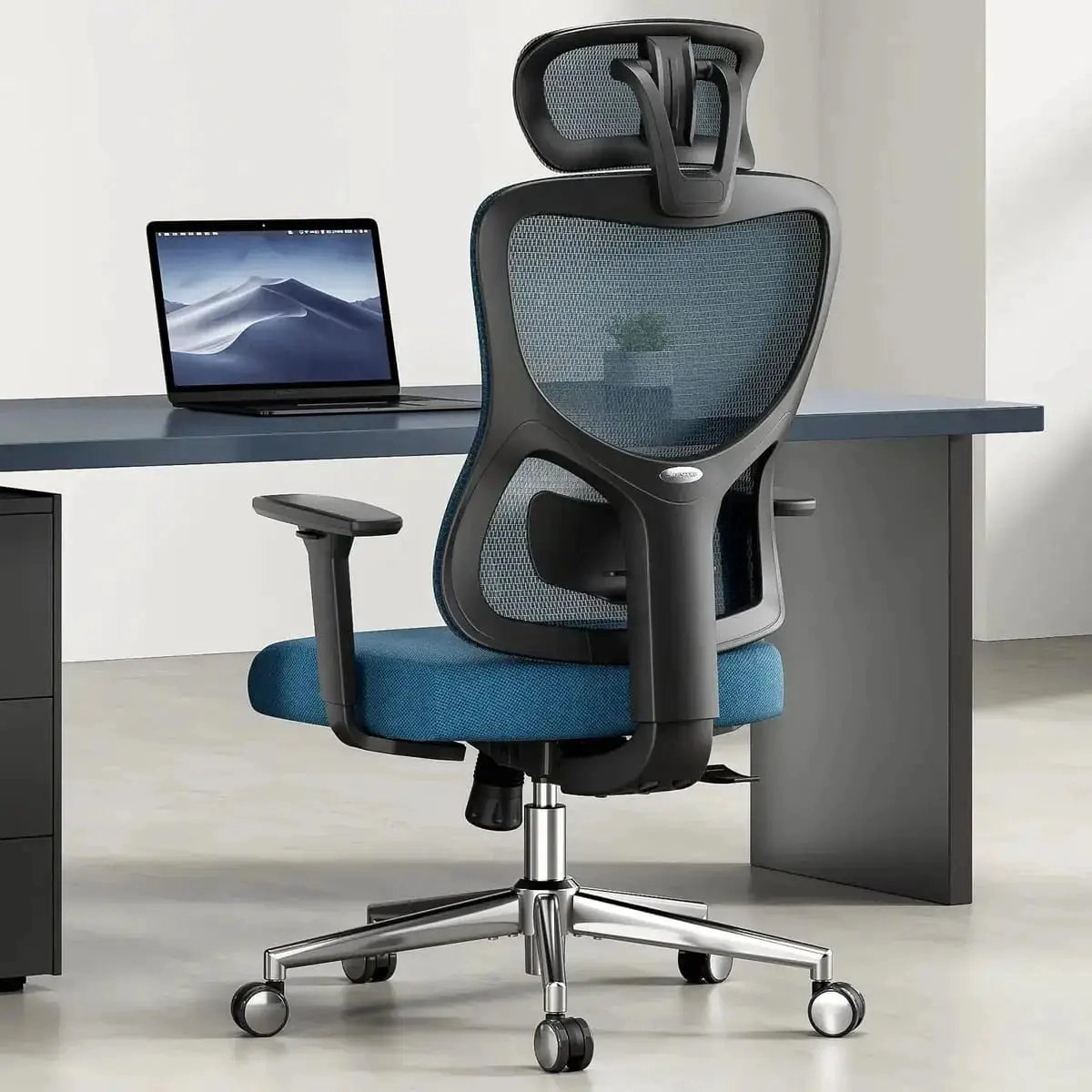 Platinum-Level Office Chairs Ergonomic Mesh Office Chair with Adjustable Lumbar Support and
