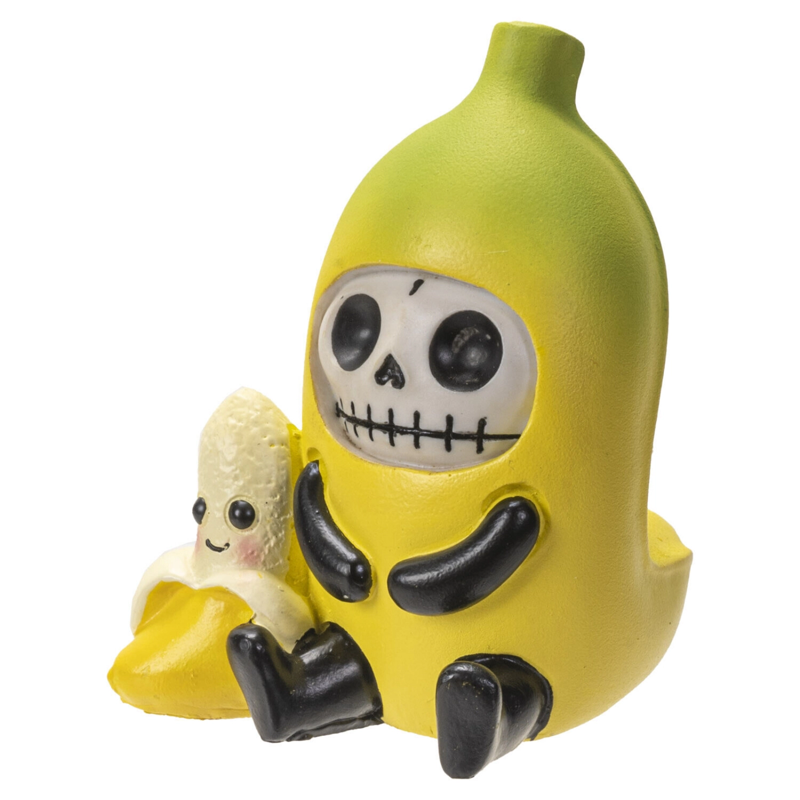 Pacific Giftware Furrybones Na Na Yellow Banana Skeleton in Costume Figurine 3.2 inch