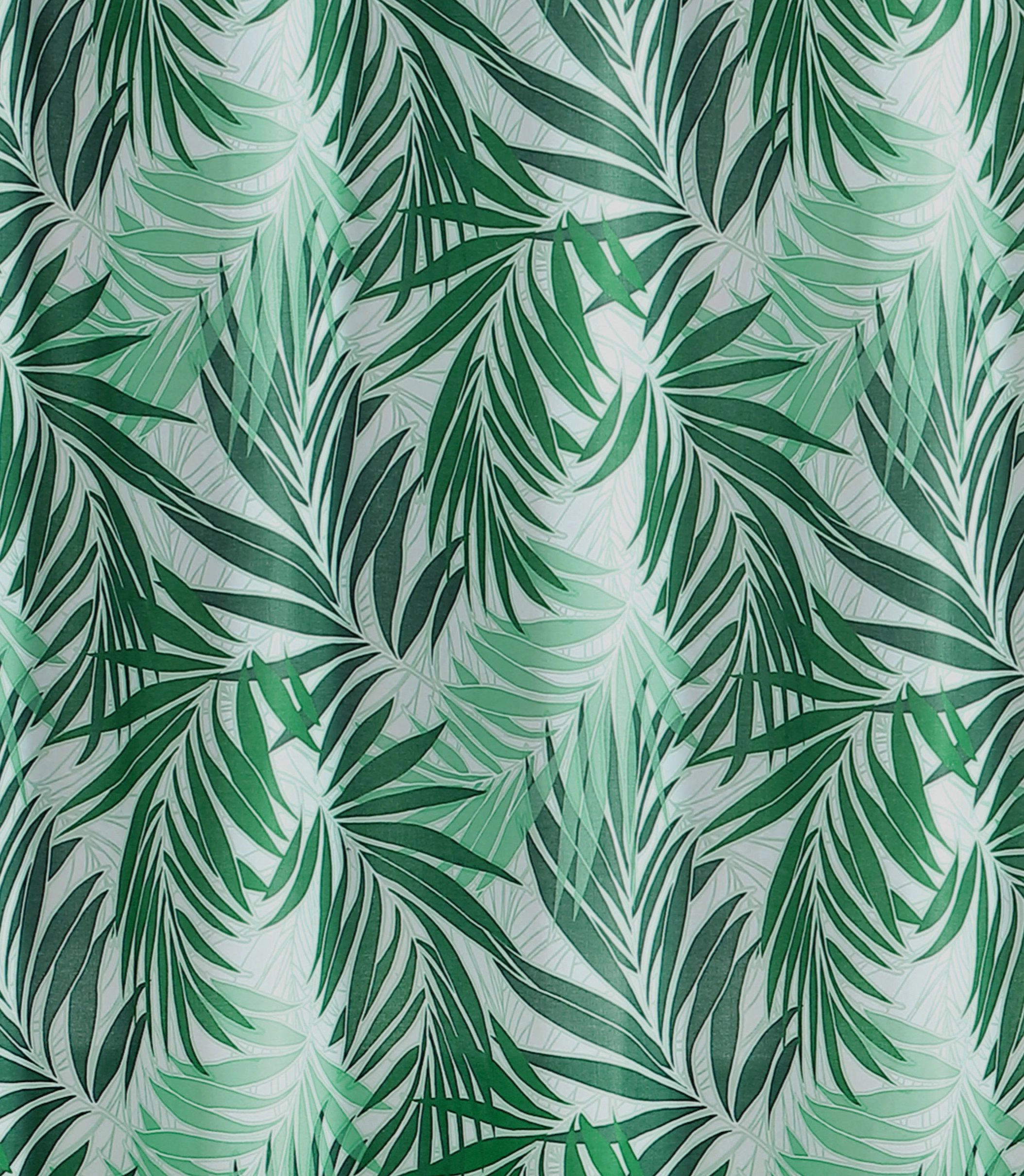 Kate Aurora Giselle Square Textured Spa Retreat Fabric Shower Curtain - Standard